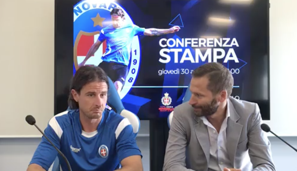 Daniele Cacia si presenta a Novarello: «Sensazioni positive»