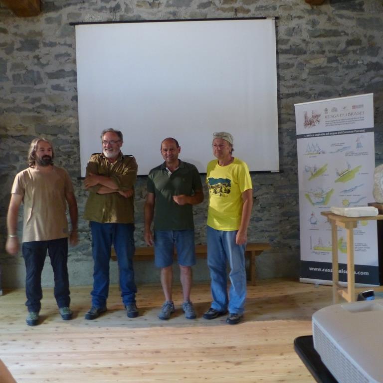 A Rassa inaugurata la prima scultura del primo Museo a cielo aperto del Piemonte