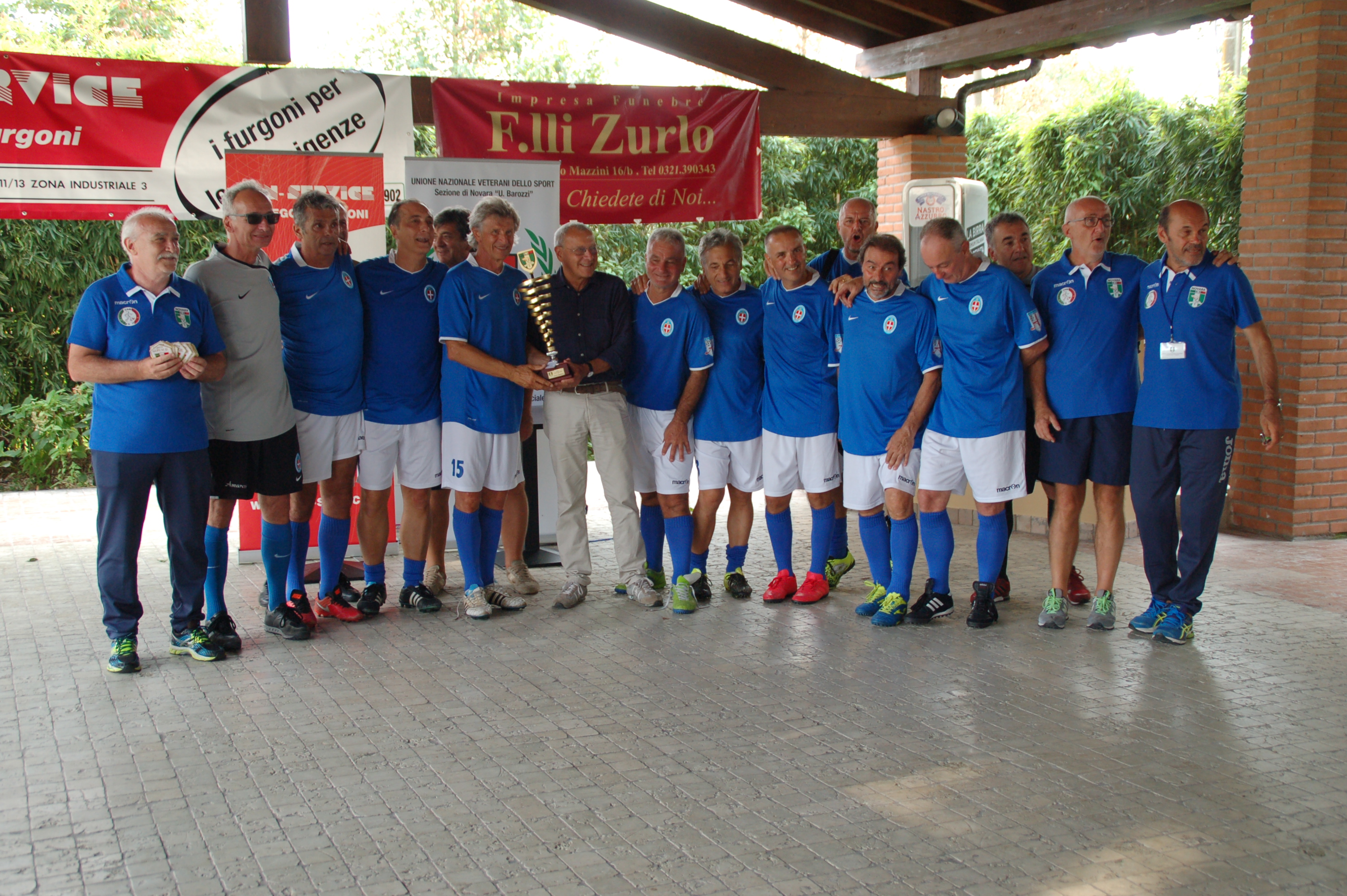 Calcio camminato, Scudetto alla Sezione U. Barozzi di Novara