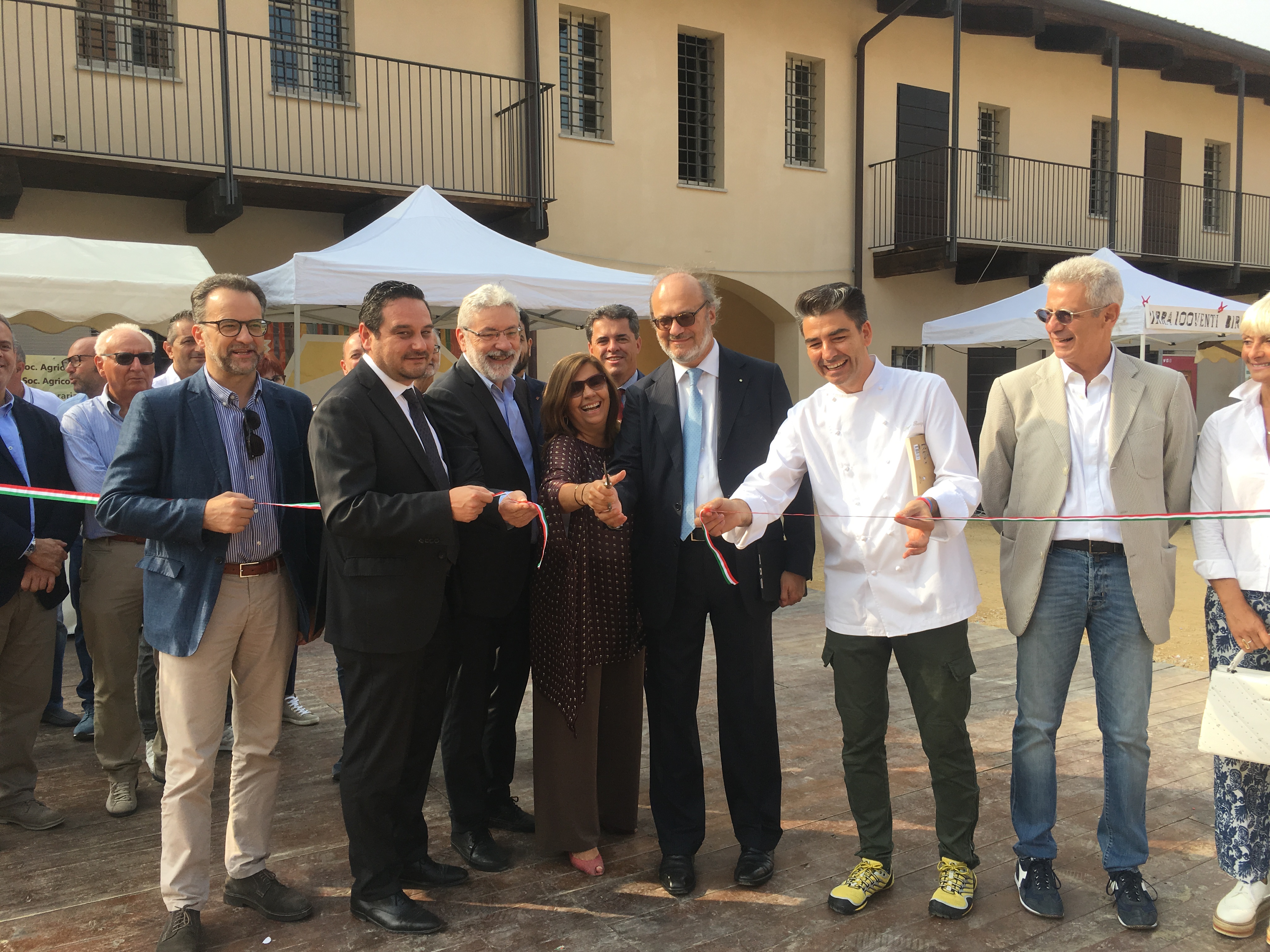 Castello di Novara: taglio del nastro per ExpoRice