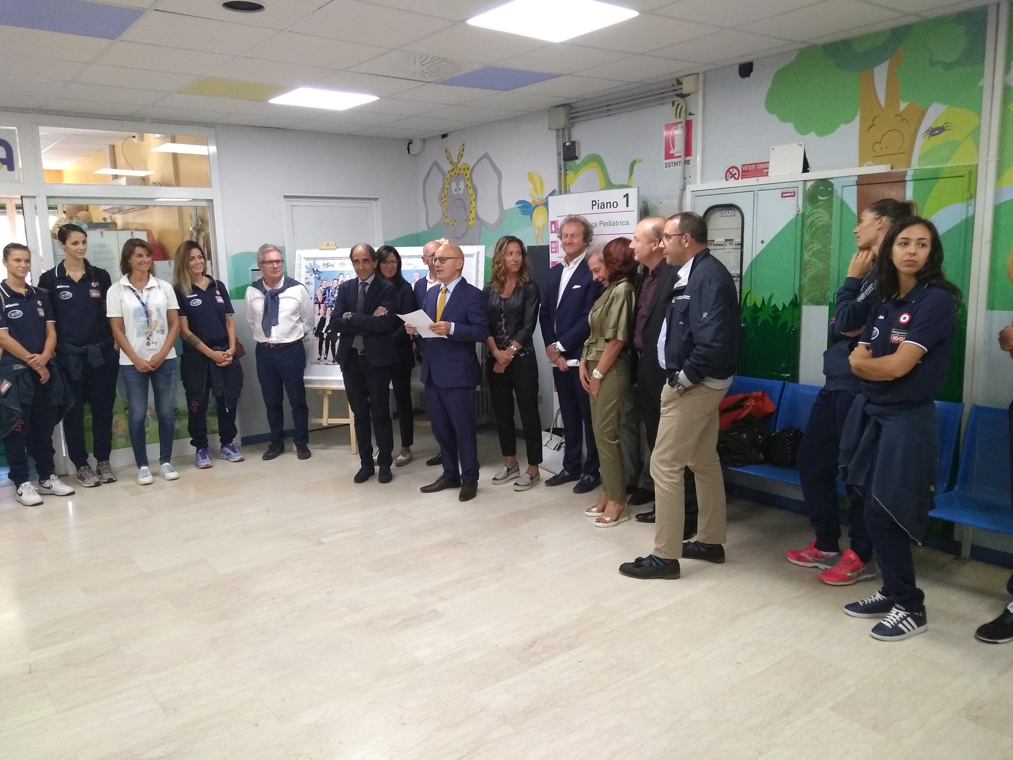 Inaugurata l’aula didattica di pediatria dell’Ospedale Maggiore