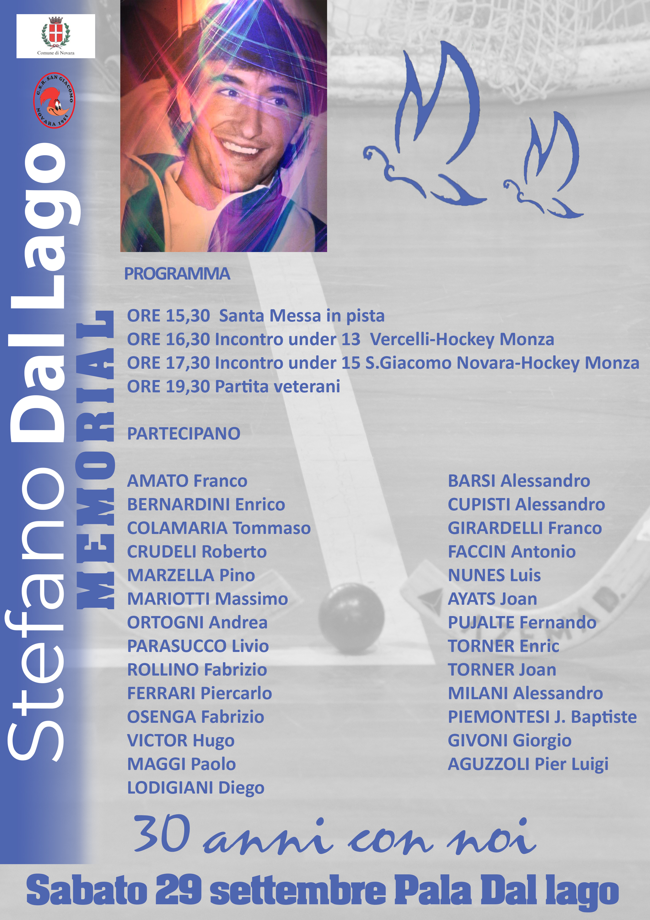 Polisportiva San Giacomo, una giornata per ricordare Stefano Dal Lago a 30 anni dalla scomparsa