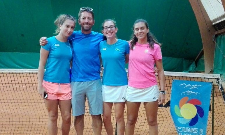 Tennis, le ragazze di Omegna volano in D1