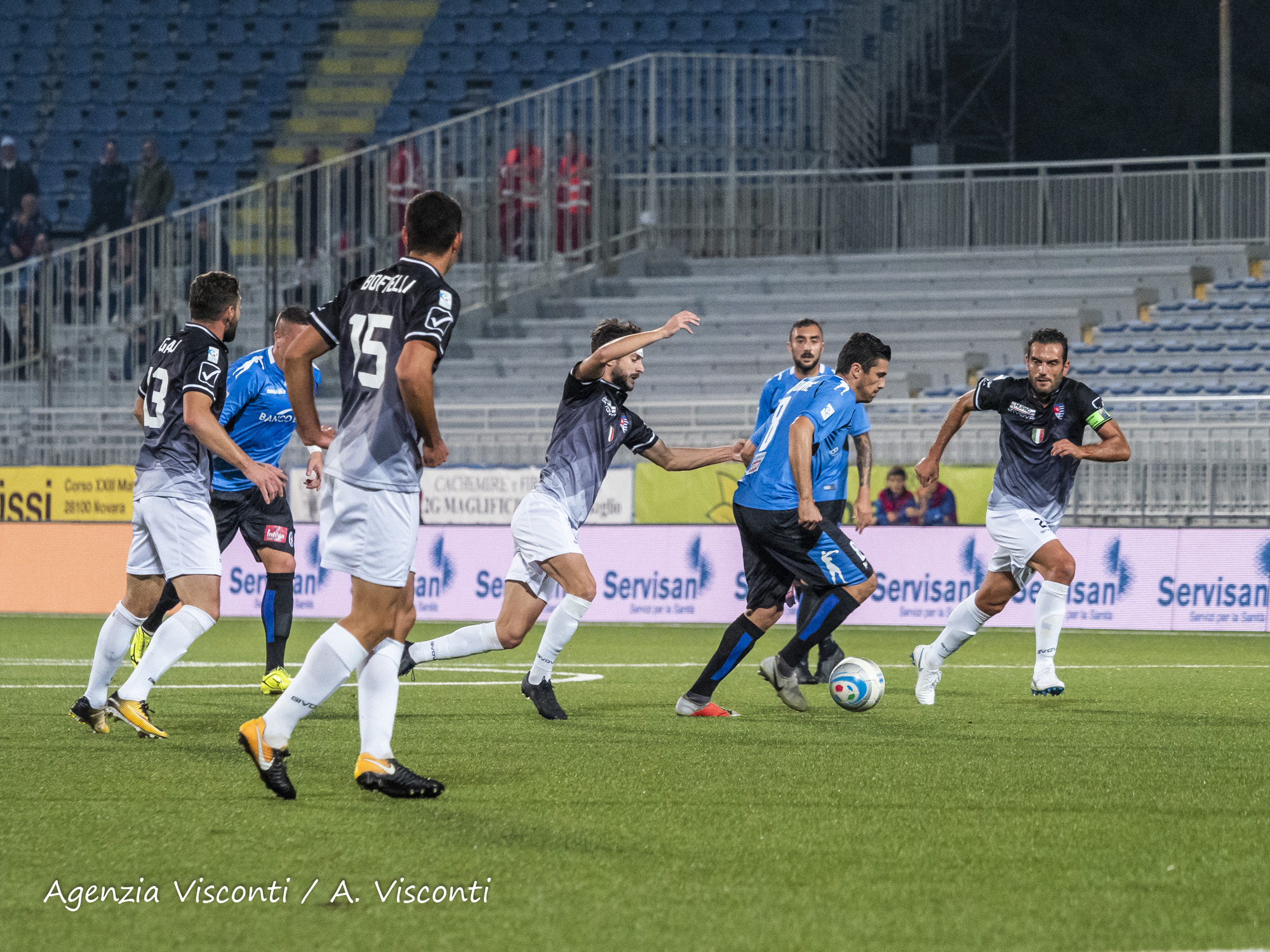 La fotogallery del match tra Novara e Pro Patria