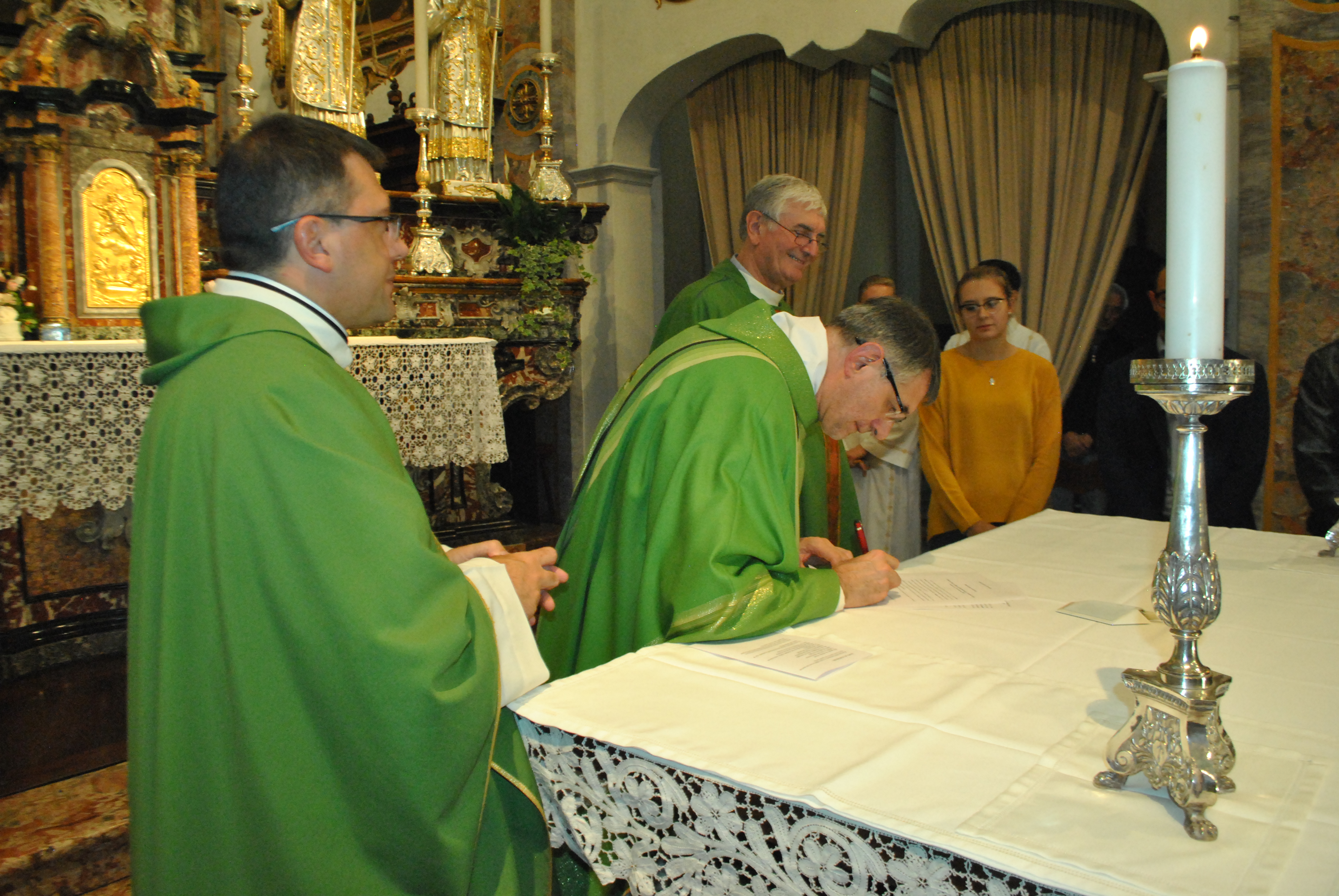 L’Entrata di padre Armando Verdina a Maggiora e Cureggio