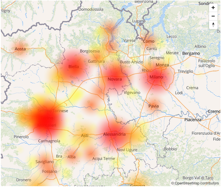 Questa mattina guasto alla rete Vodafone anche a Novara