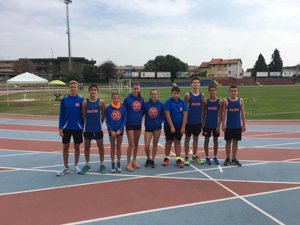 Team Atletico Mercurio, ottimi risultati alla finale della Macroarea Piemonte Nord Est