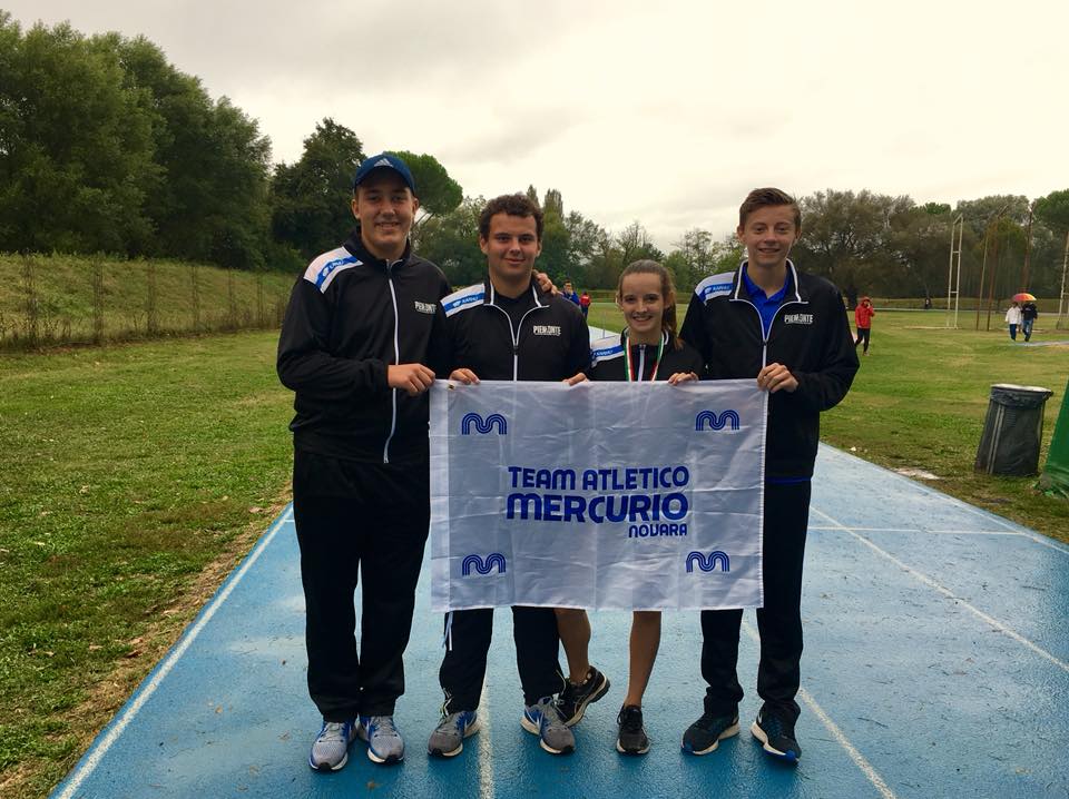 Quattro atleti del Team Atletico Mercurio agli italiani di Rieti