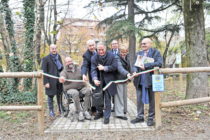 Inaugurato il progetto “Un percorso per tutti” all’ex San Giuliano