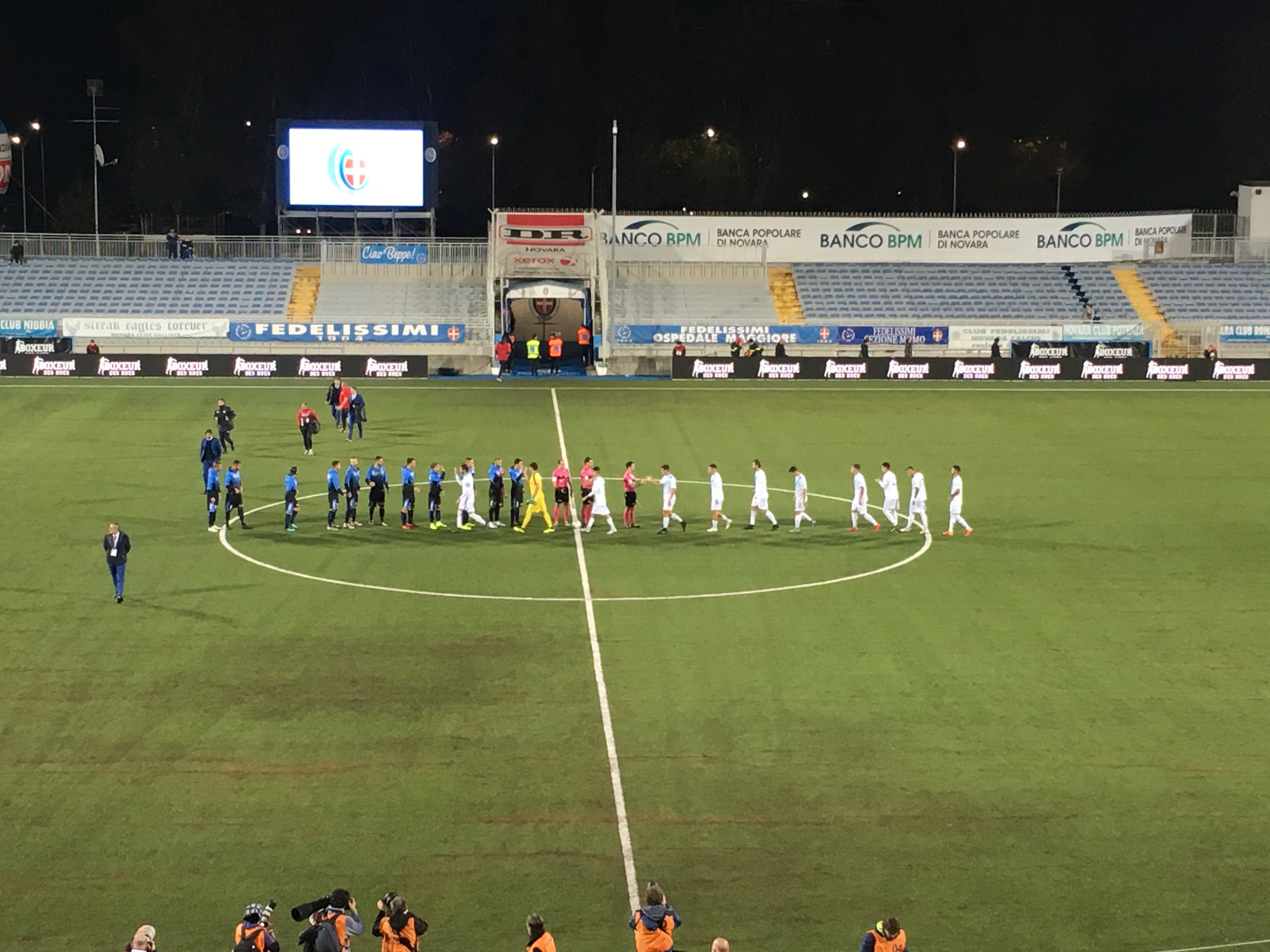 Novara calcio, clamoroso stop al “Piola” contro l’Albissola
