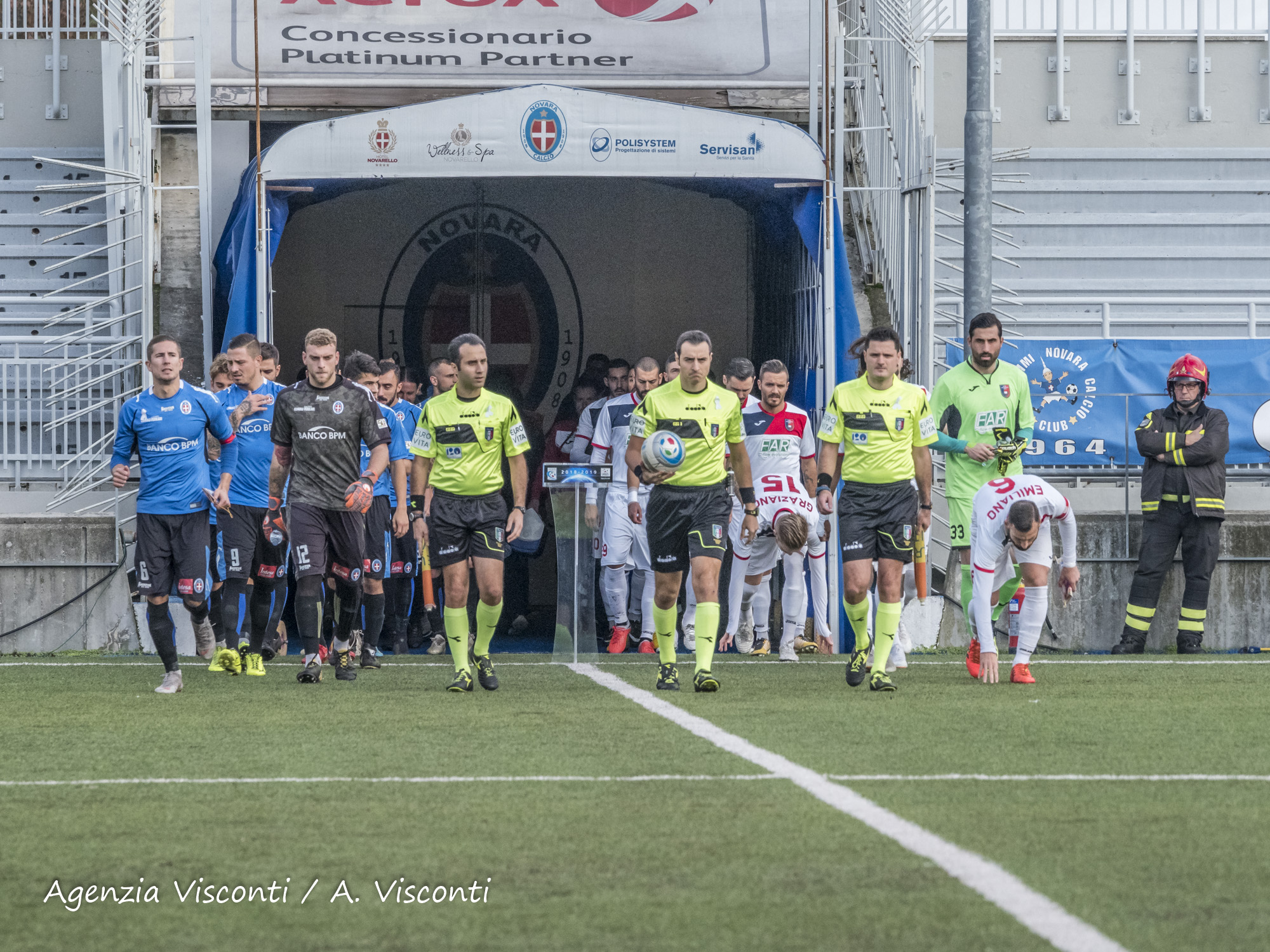 La fotogallery di Novara-Gozzano 0-0