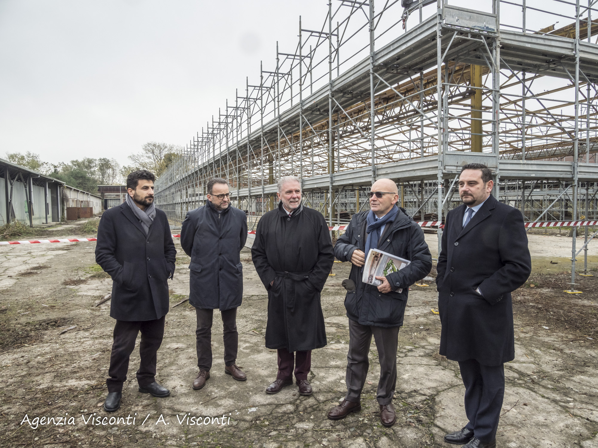 Nuovo Ospedale di Novara, visita nell’area dove sorgerà (foto gallery)