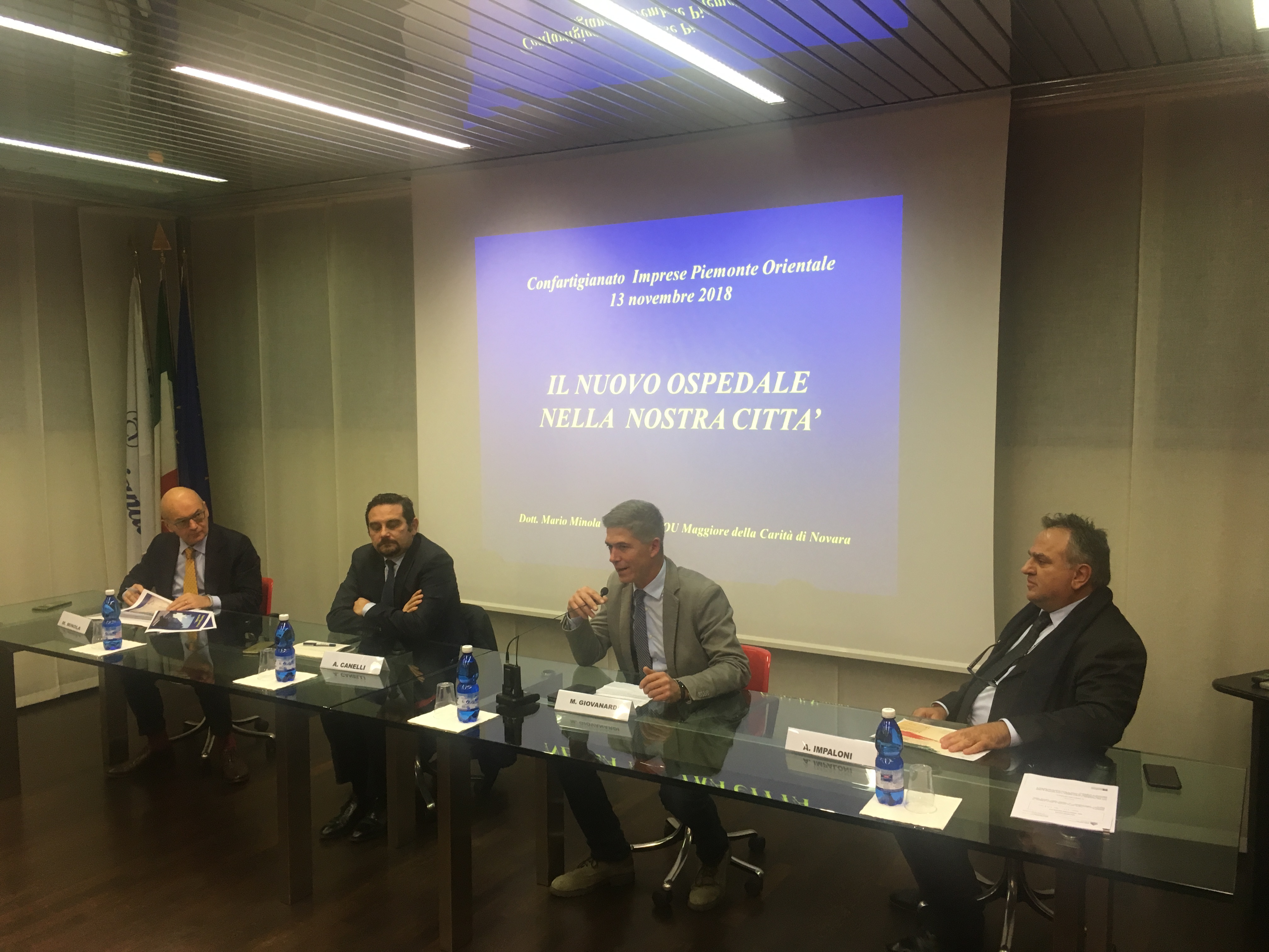 Nuovo ospedale di Novara iniziata la bonifica dell’area: le novità spiegate alla Confartigianato
