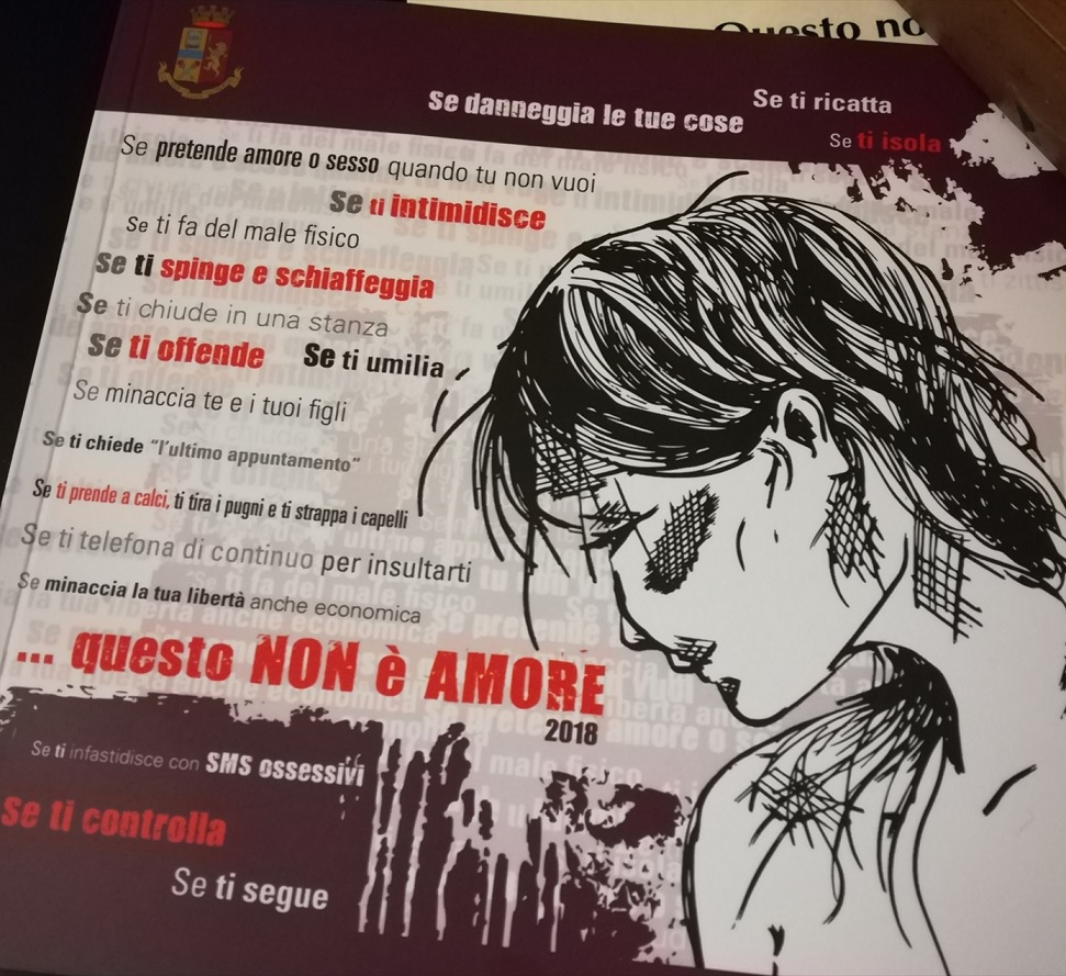 “… Questo non è amore”, iniziativa della Questura di Novara contro la violenza sulle donne