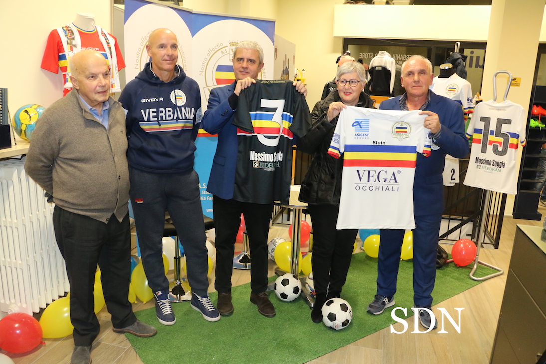 Presentate le maglie e il nuovo Store dell’Asdc Verbania calcio