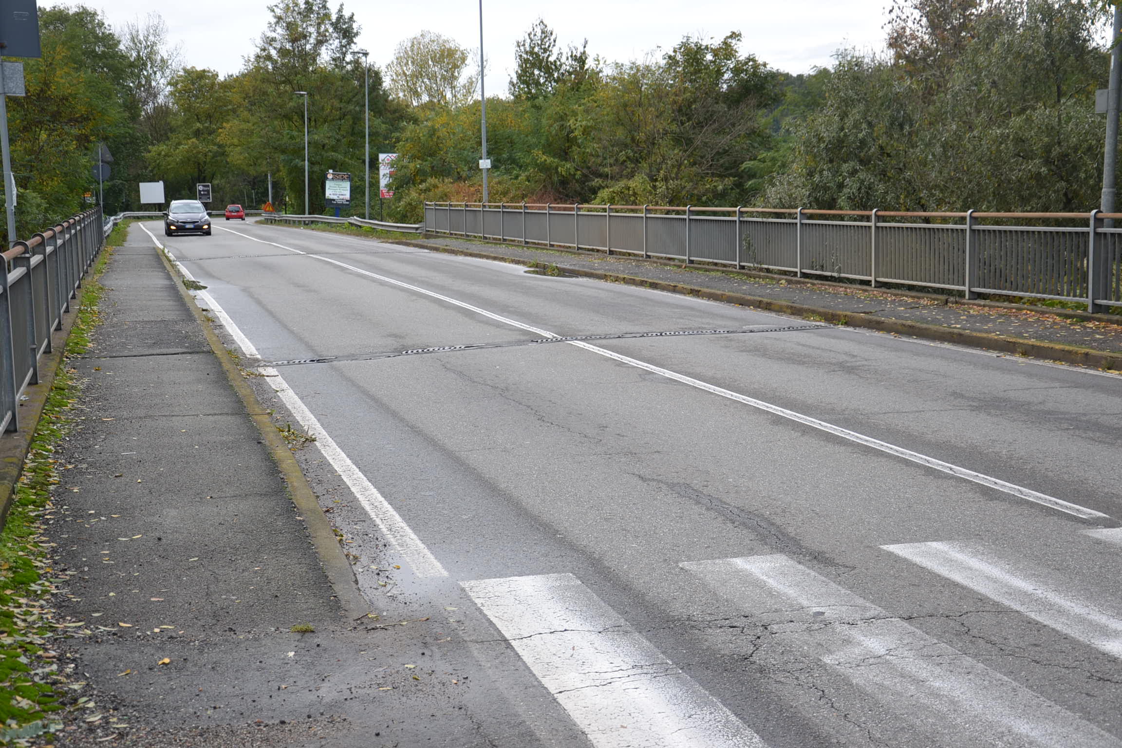 Borgomanero – Lavori al ponte di via Pertini