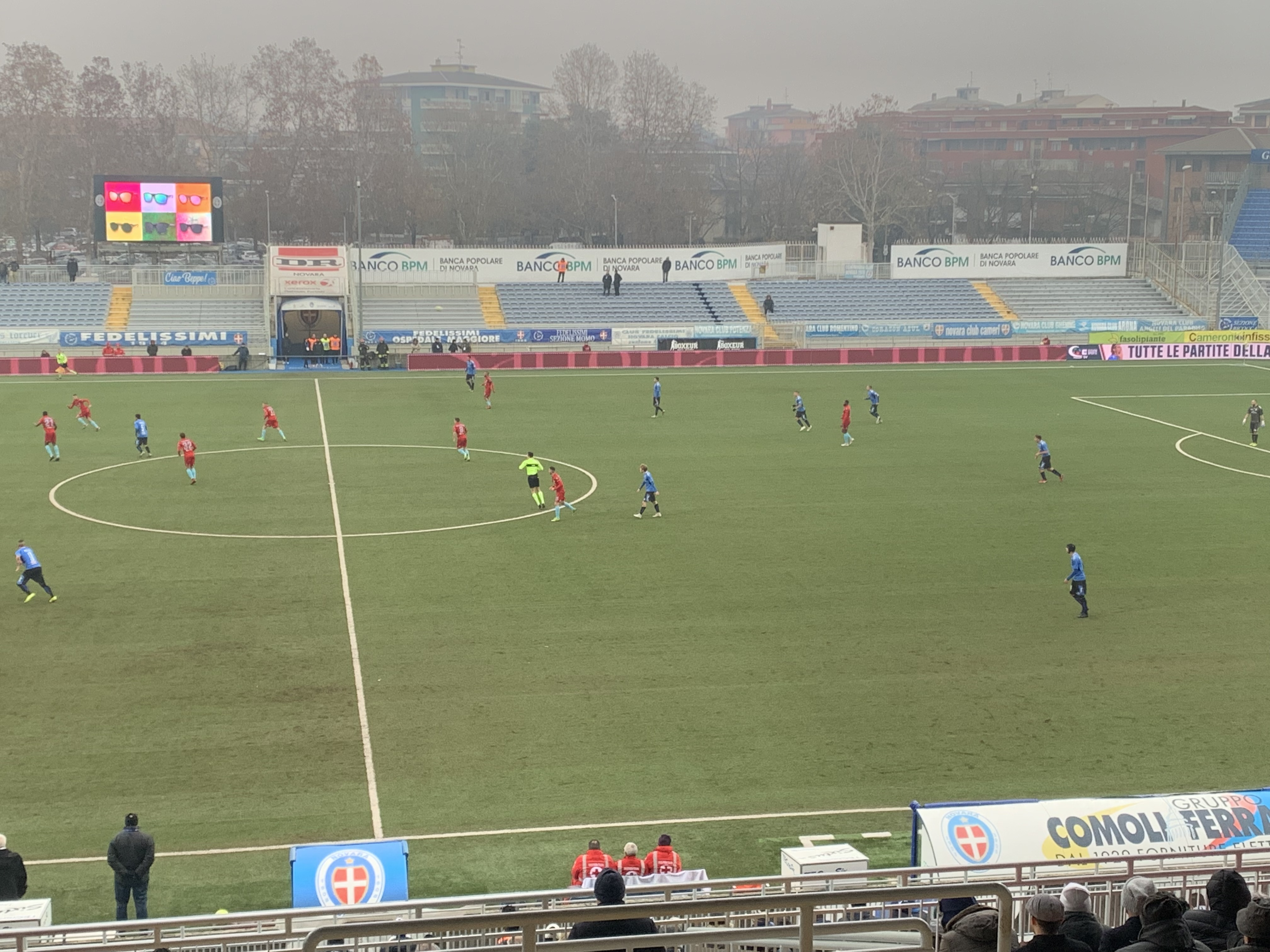 Il Novara calcio torna al successo al Piola: 4 a 0 con l’Olbia
