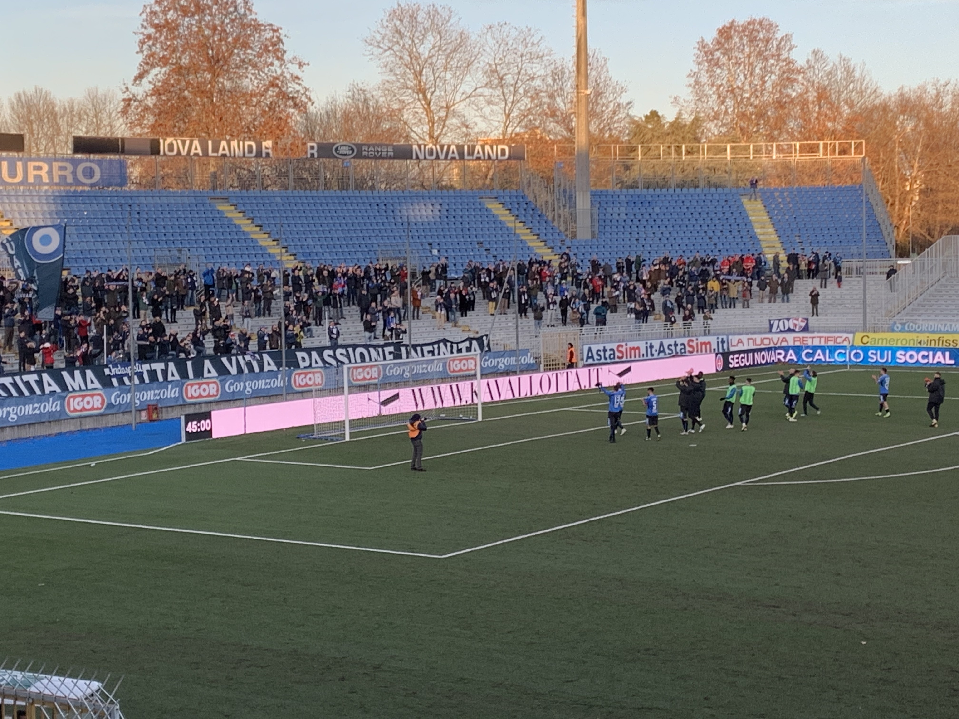 Novara calcio, il girone di ritorno inizia con tre punti contro il Pontedera