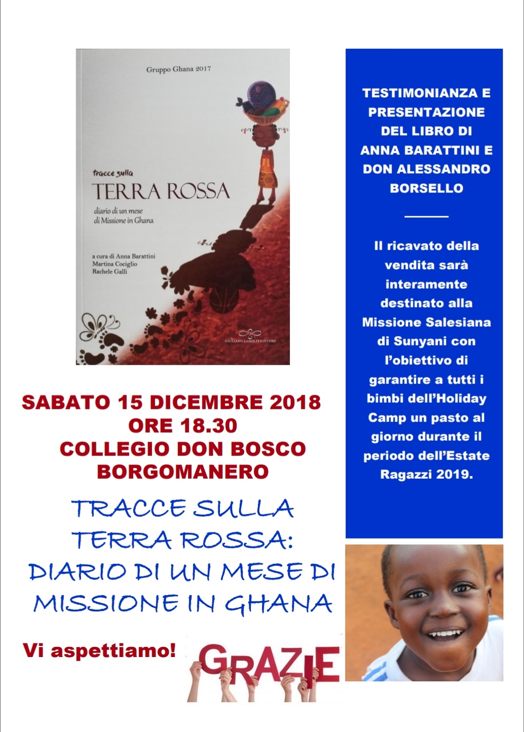 Un libro per un garantire un pasto al giorno