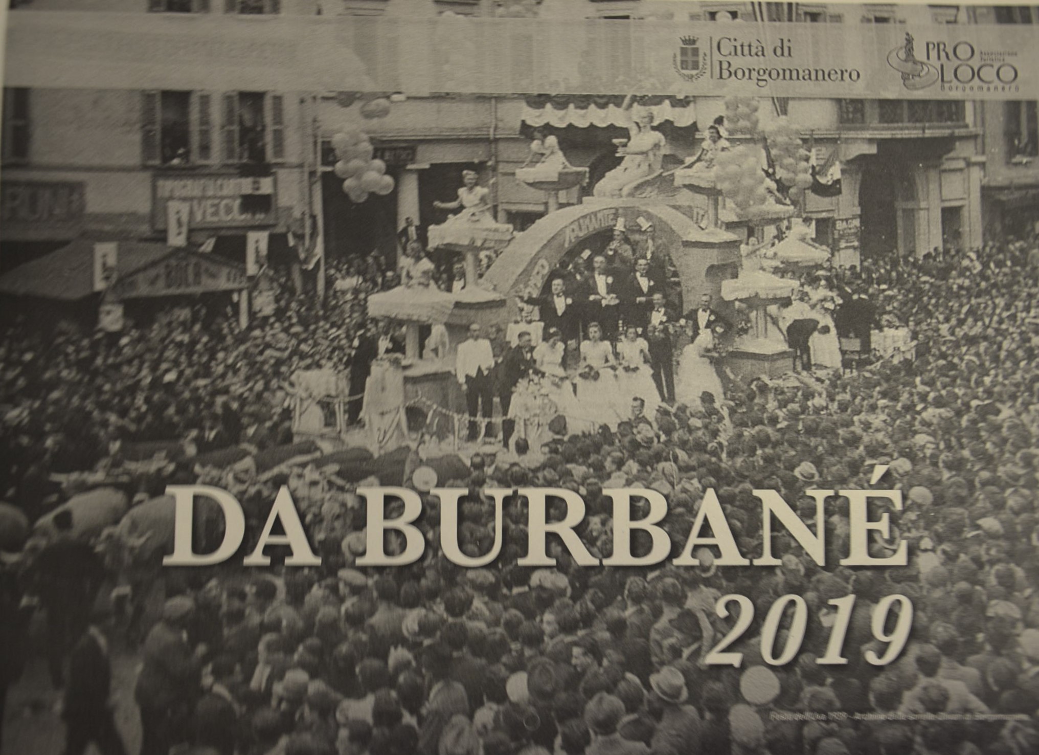 Pronto il calendario “Da Burbané” 2019