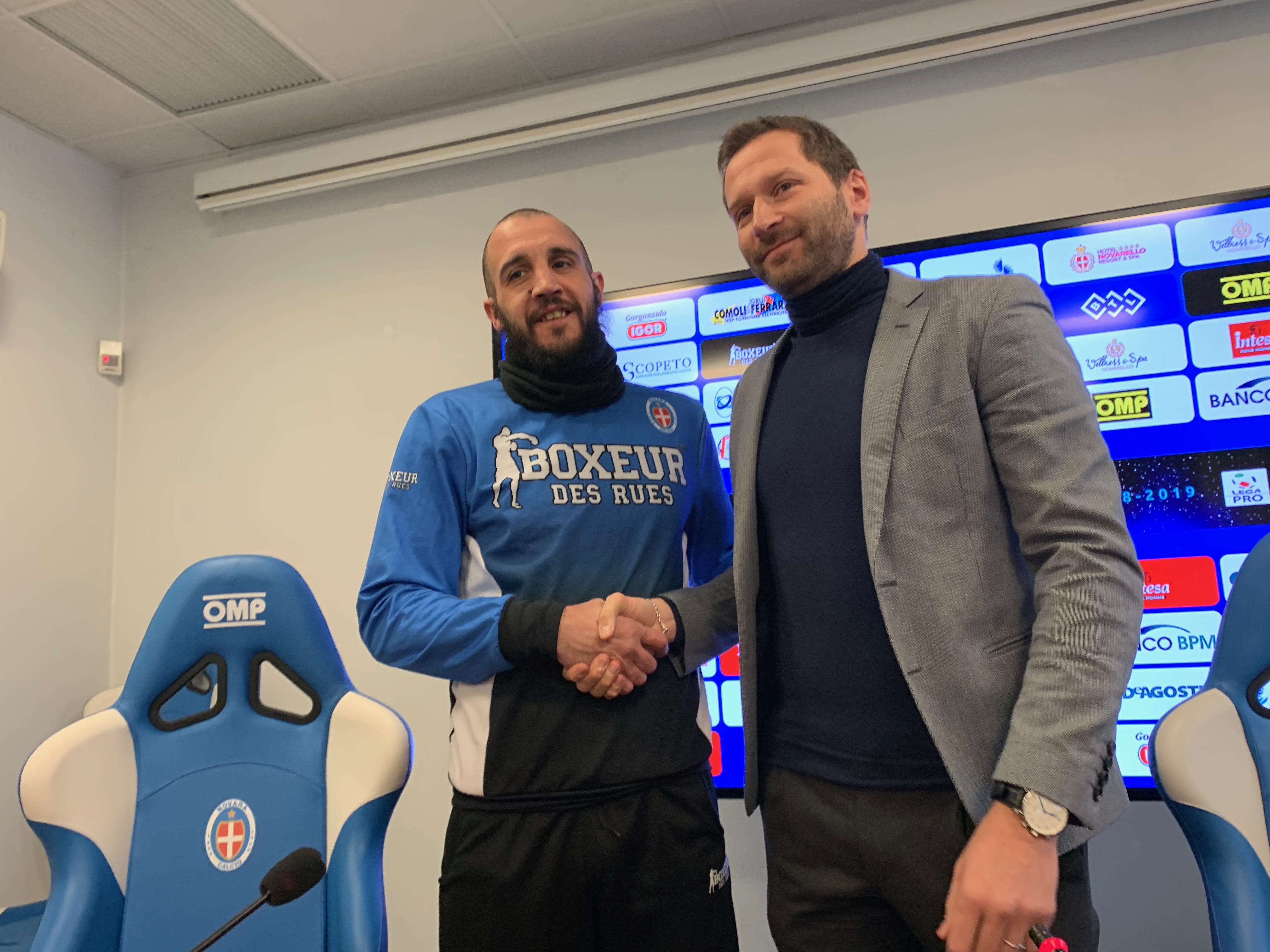 Pablo Gonzalez si presenta dopo il ritorno al Novara: «Per me è un sogno»