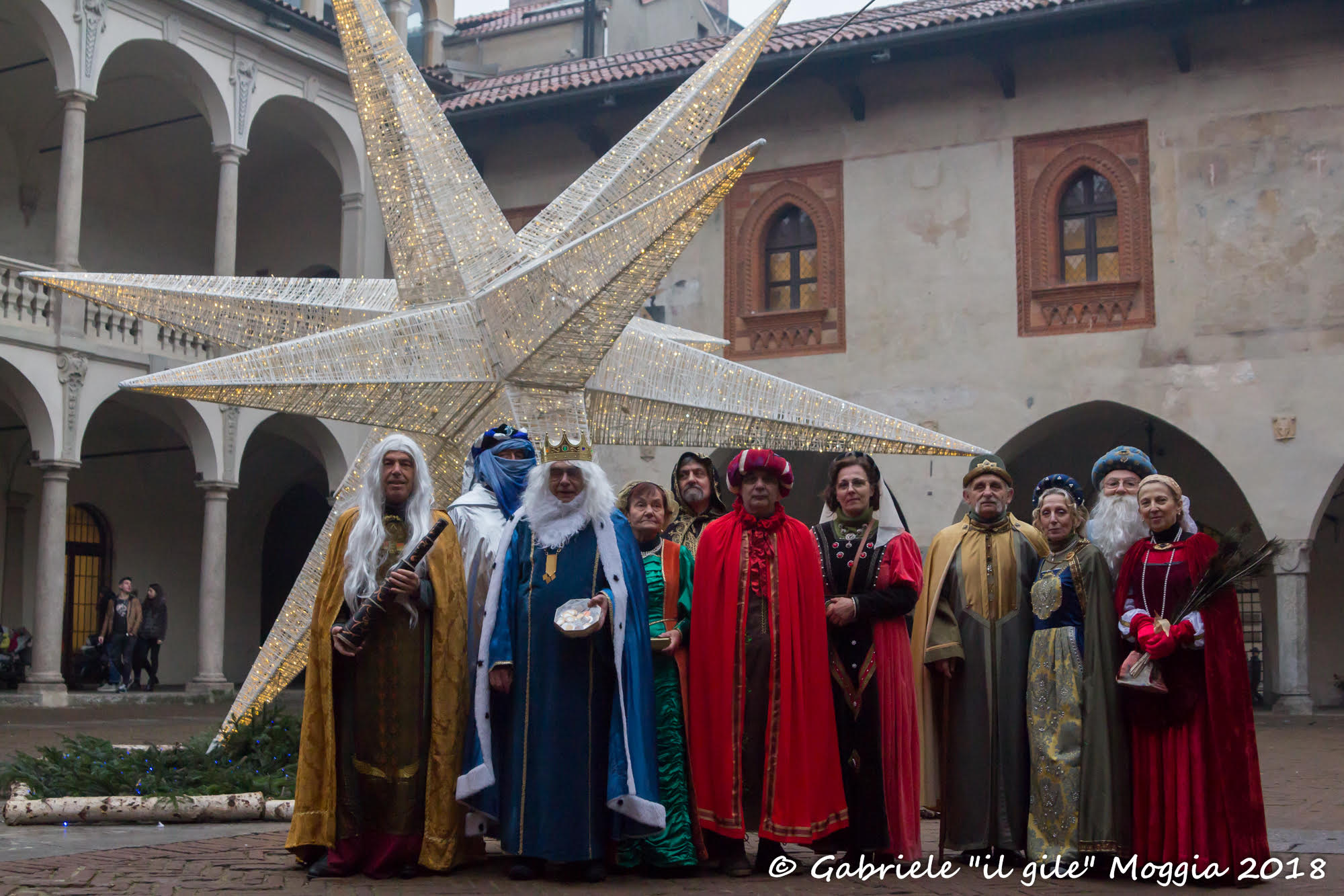 Molta partecipazione al Presepe Vivente di Novara