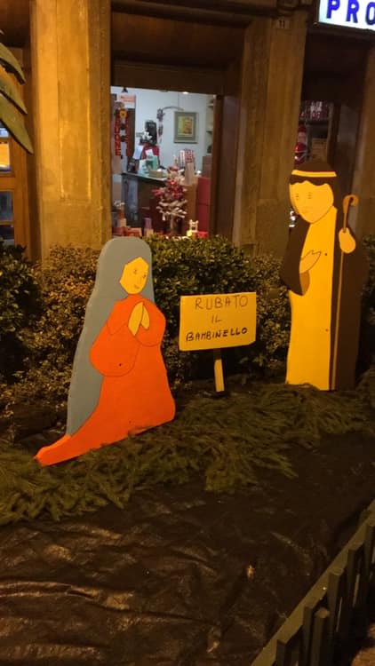 Invorio Rubata la statua di Bambin Gesù
