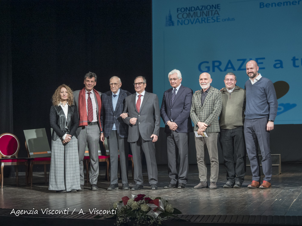I “Benemeriti della Solidarietà 2018” premiati dalla Fondazione Comunità del Novarese