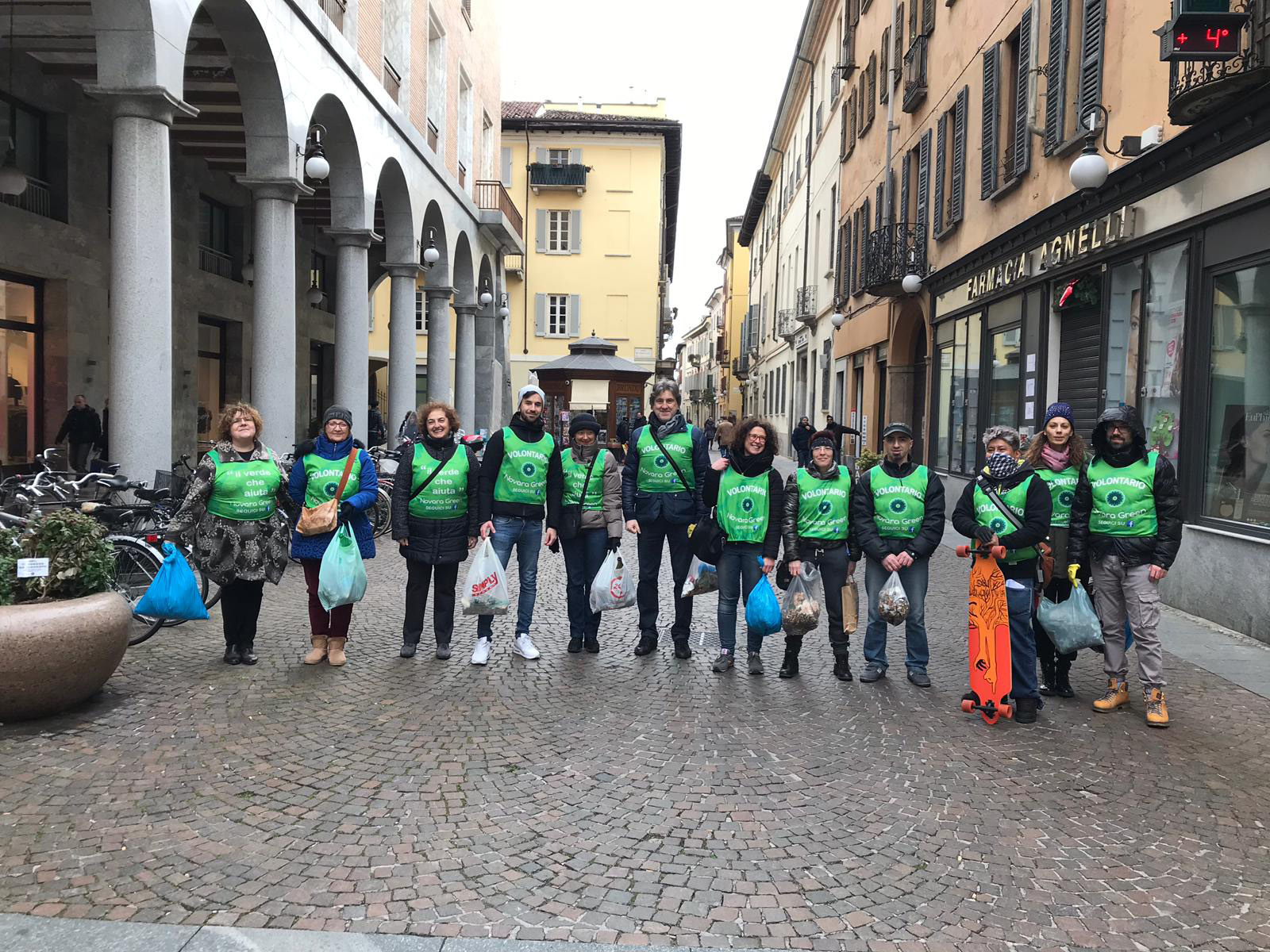Novara Green, cura e pulizia per la città