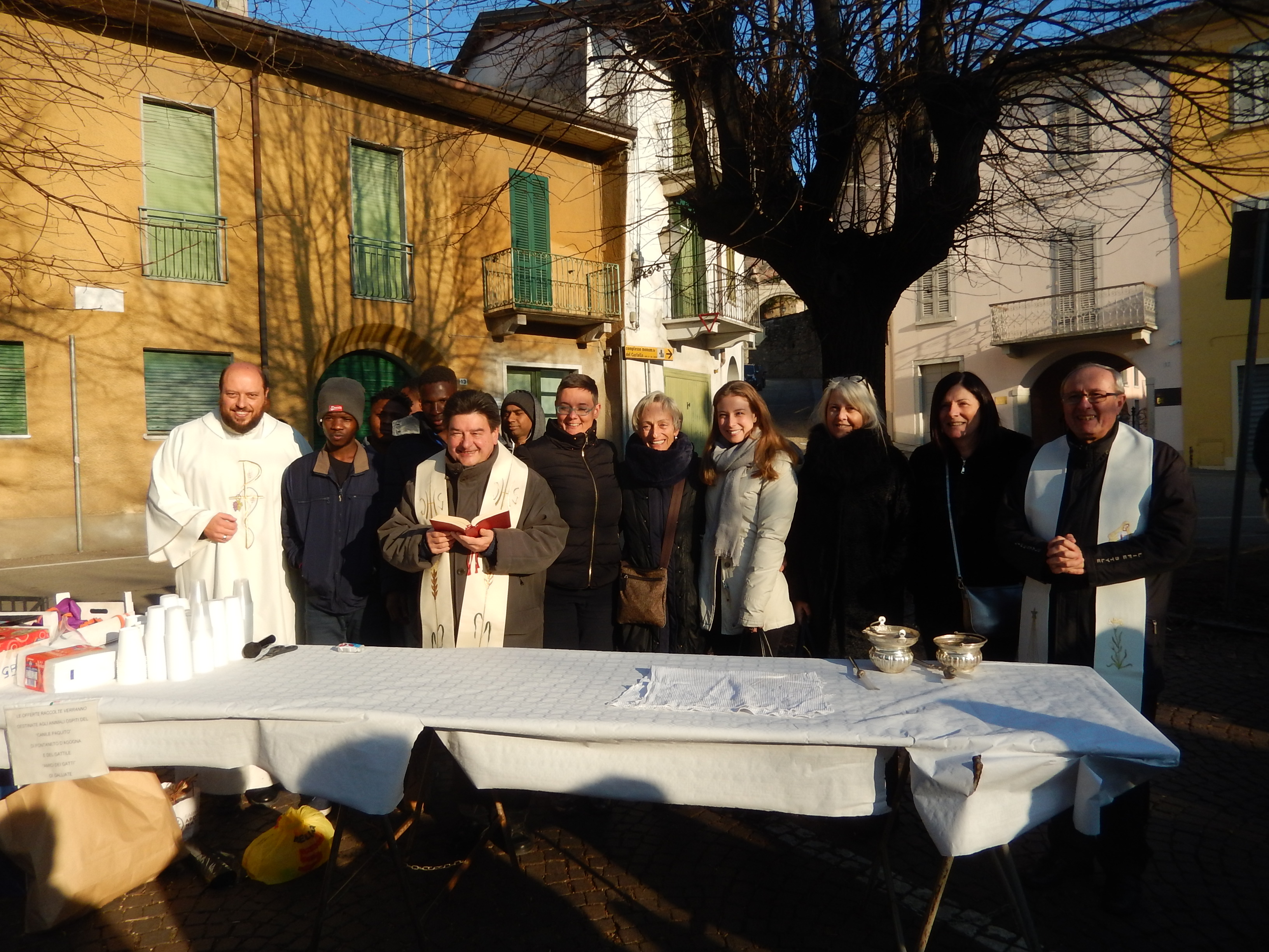 Gozzano, anche lupi cecoslovacchi alla festa di Sant’Antonio (fotogallery)