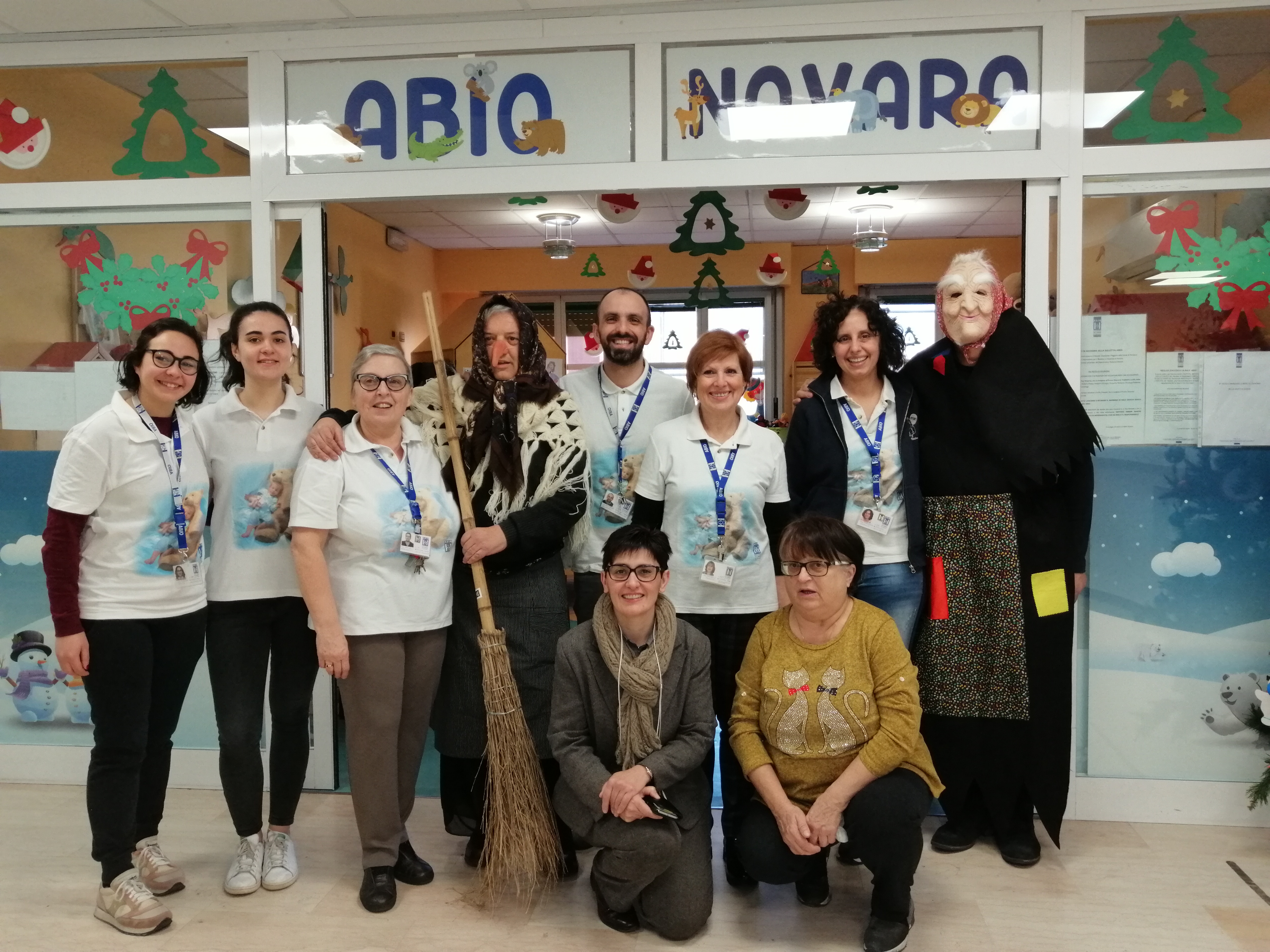 Per i bimbi della Pediatria di Novara è arrivata la Befana del Gattile di Galliate