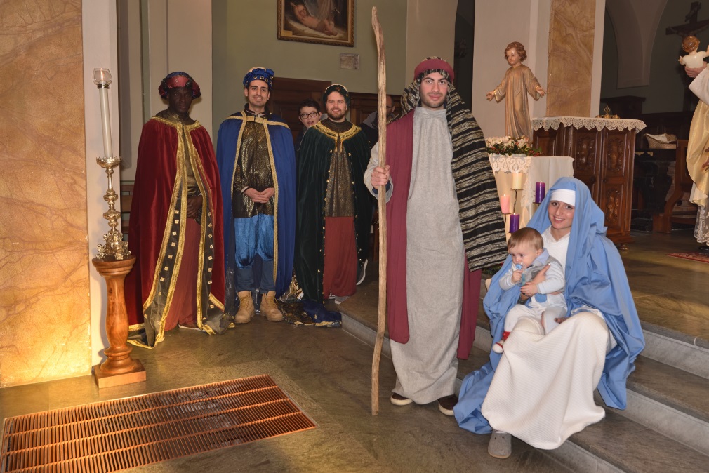 Cureggio – La rappresentazione dei Magi
