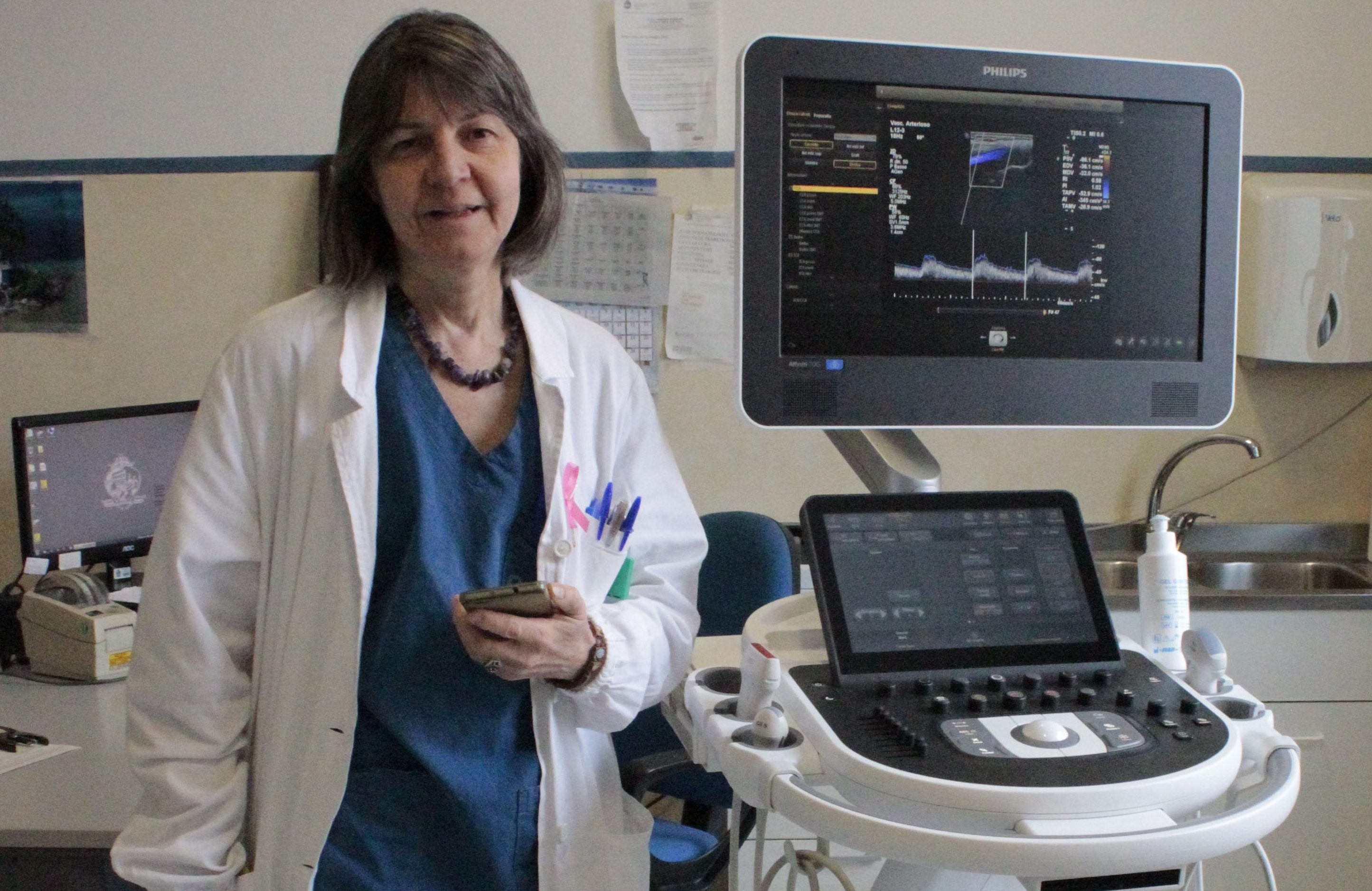 Novara: Ecocolordoppler regalato da un ex paziente alla Chirugia Vascolare