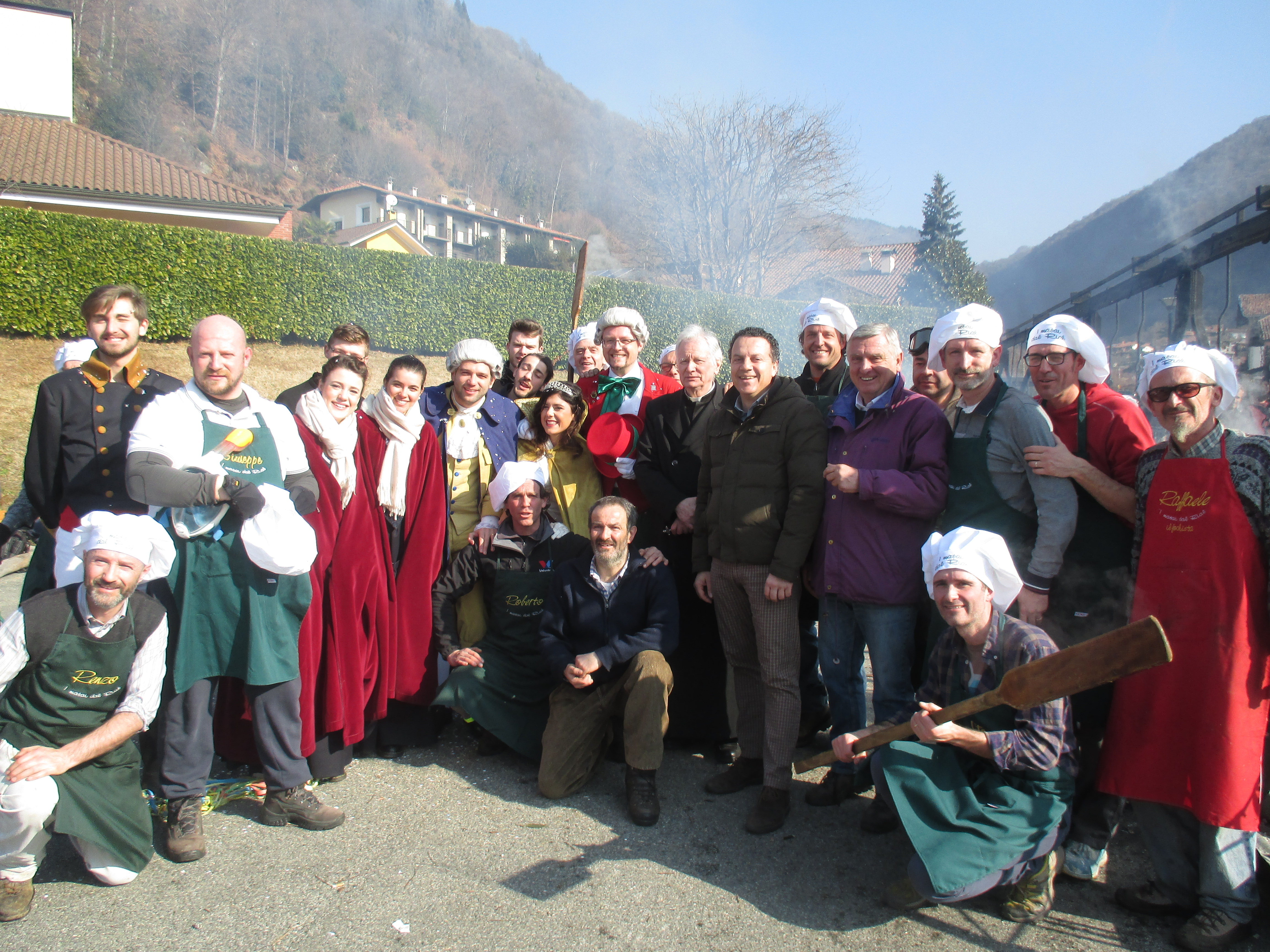 A Varallo è tempo di panicce, tipico piatto della tradizione carnevalesca