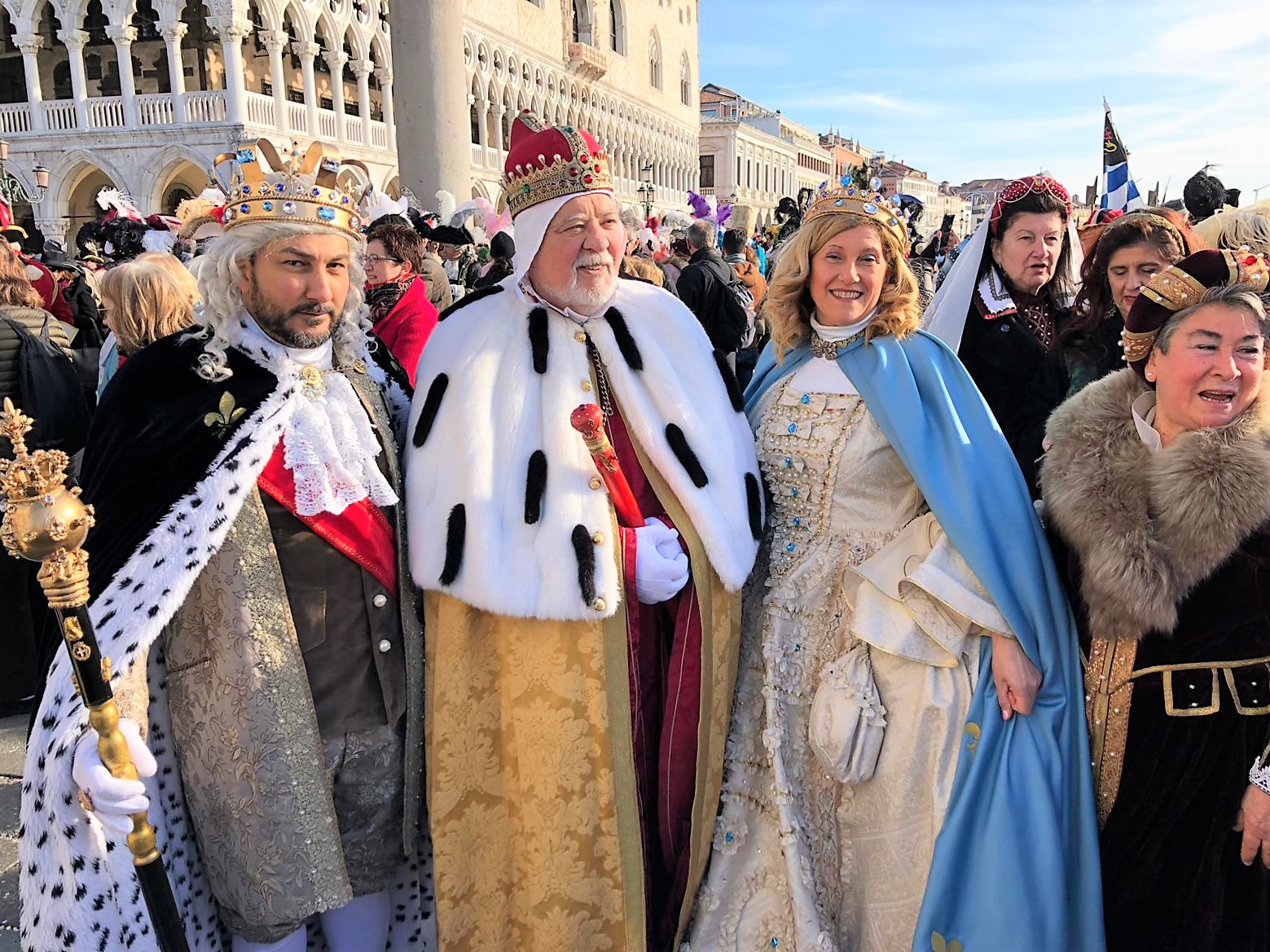 La corte di Re Biscottino ospite d’onore al Carnevale di Venezia
