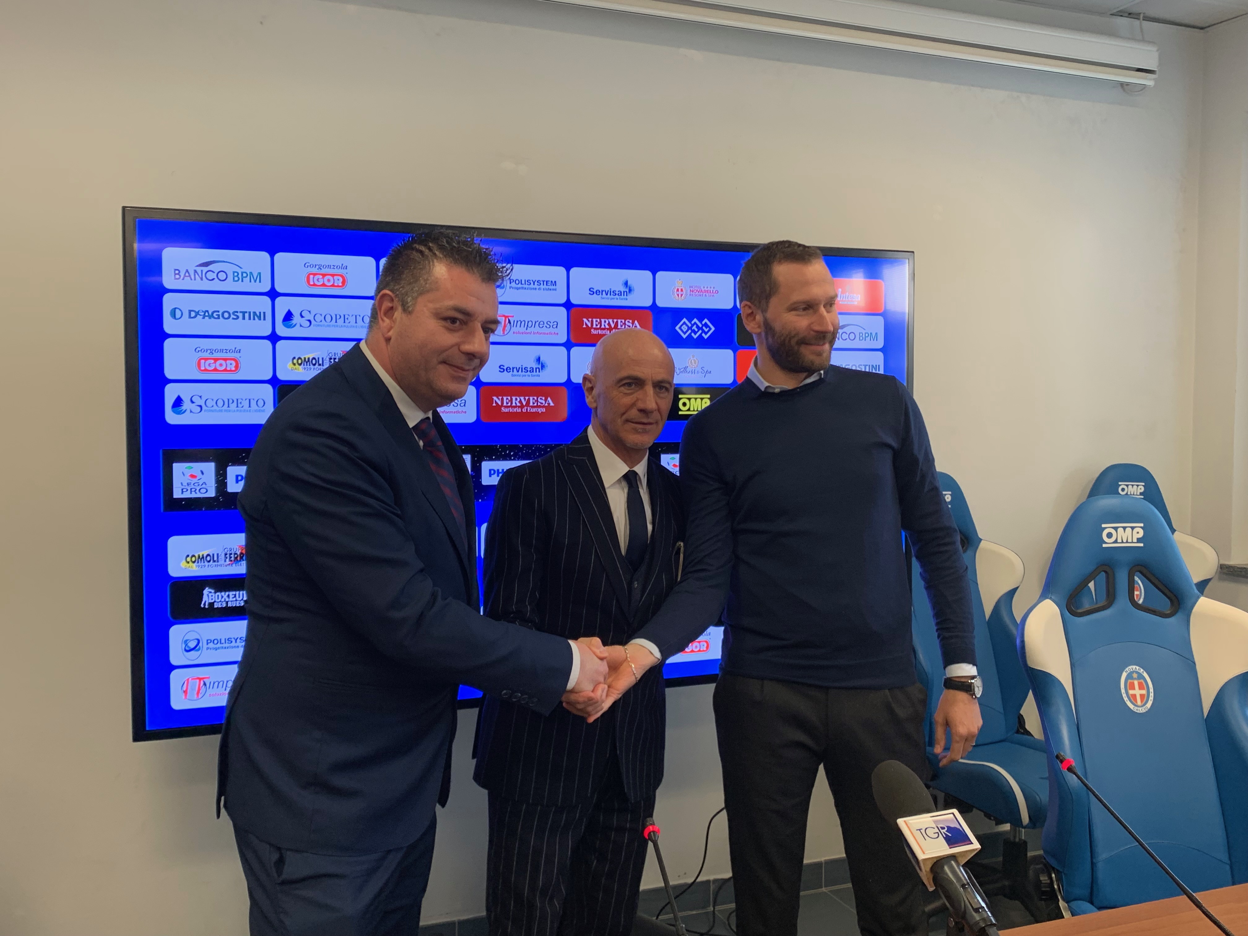 Novara calcio, Sannino si presenta: «Dobbiamo essere concreti»