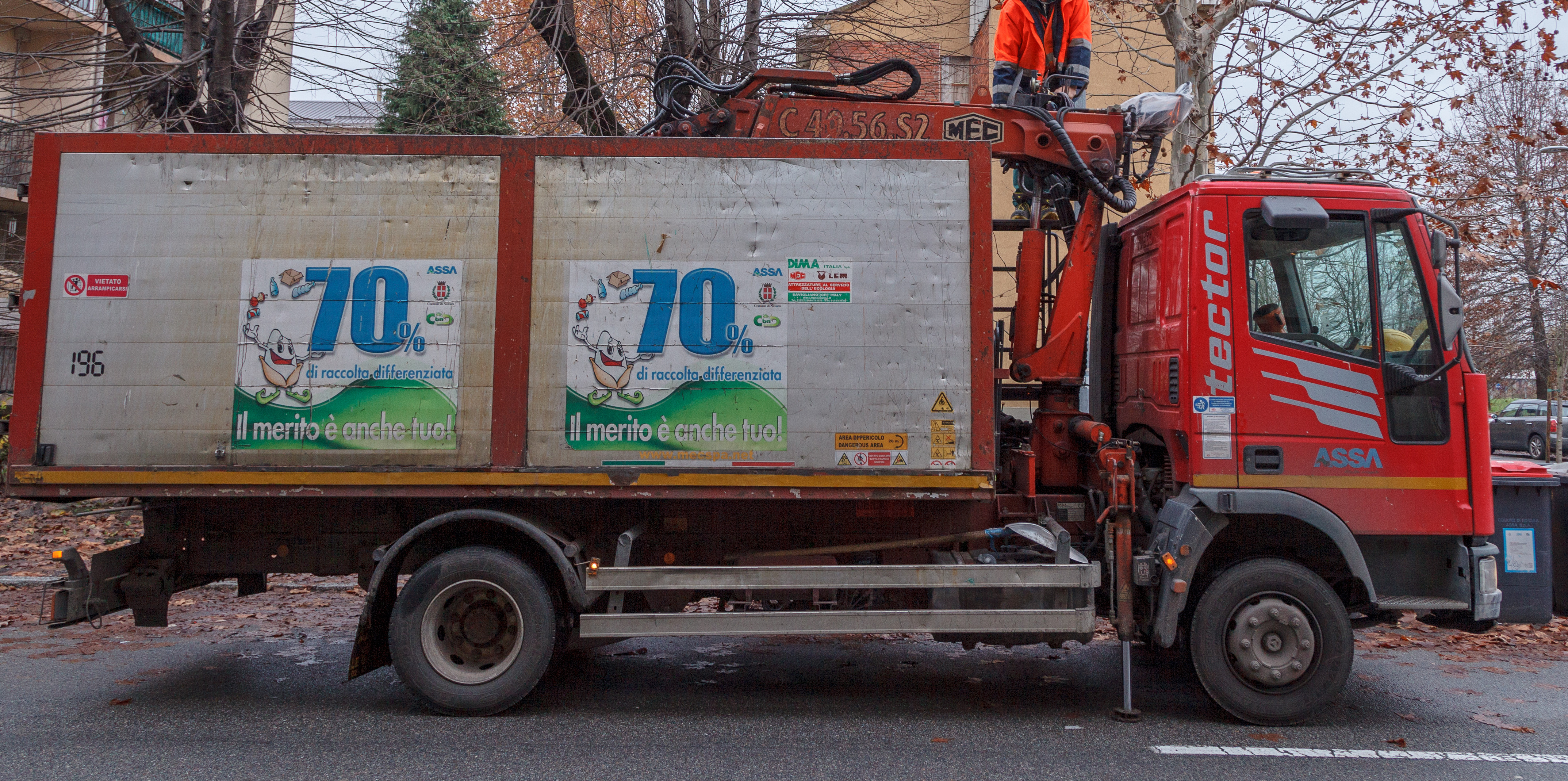 Aumento discariche abusive a Novara, Assa: «Disagi temporanei»
