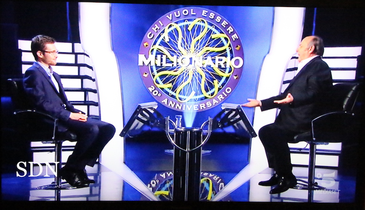 Alessio Ciani di Mergozzo protagonista a “Chi vuol essere milionario”