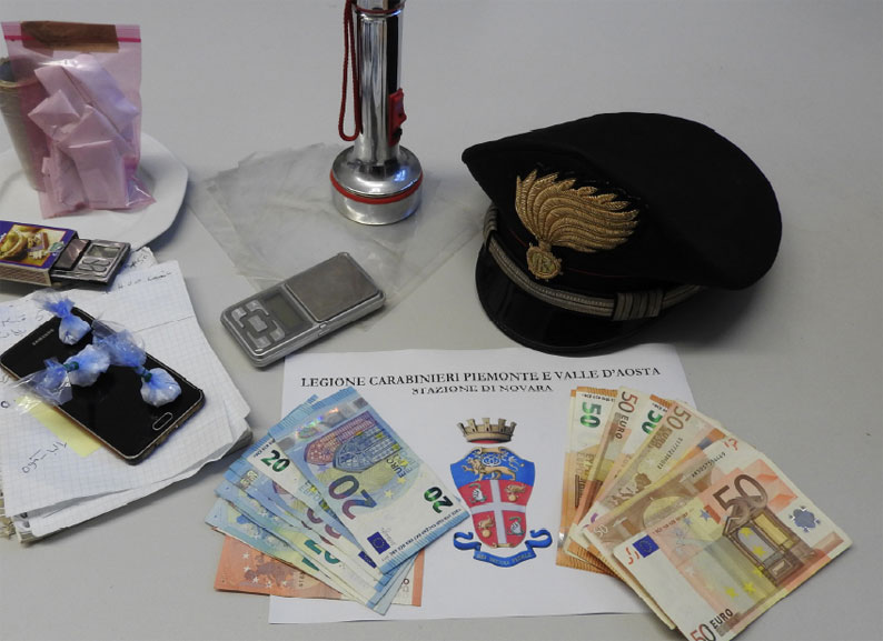 Quarantasettenne in manette per spaccio a Trecate