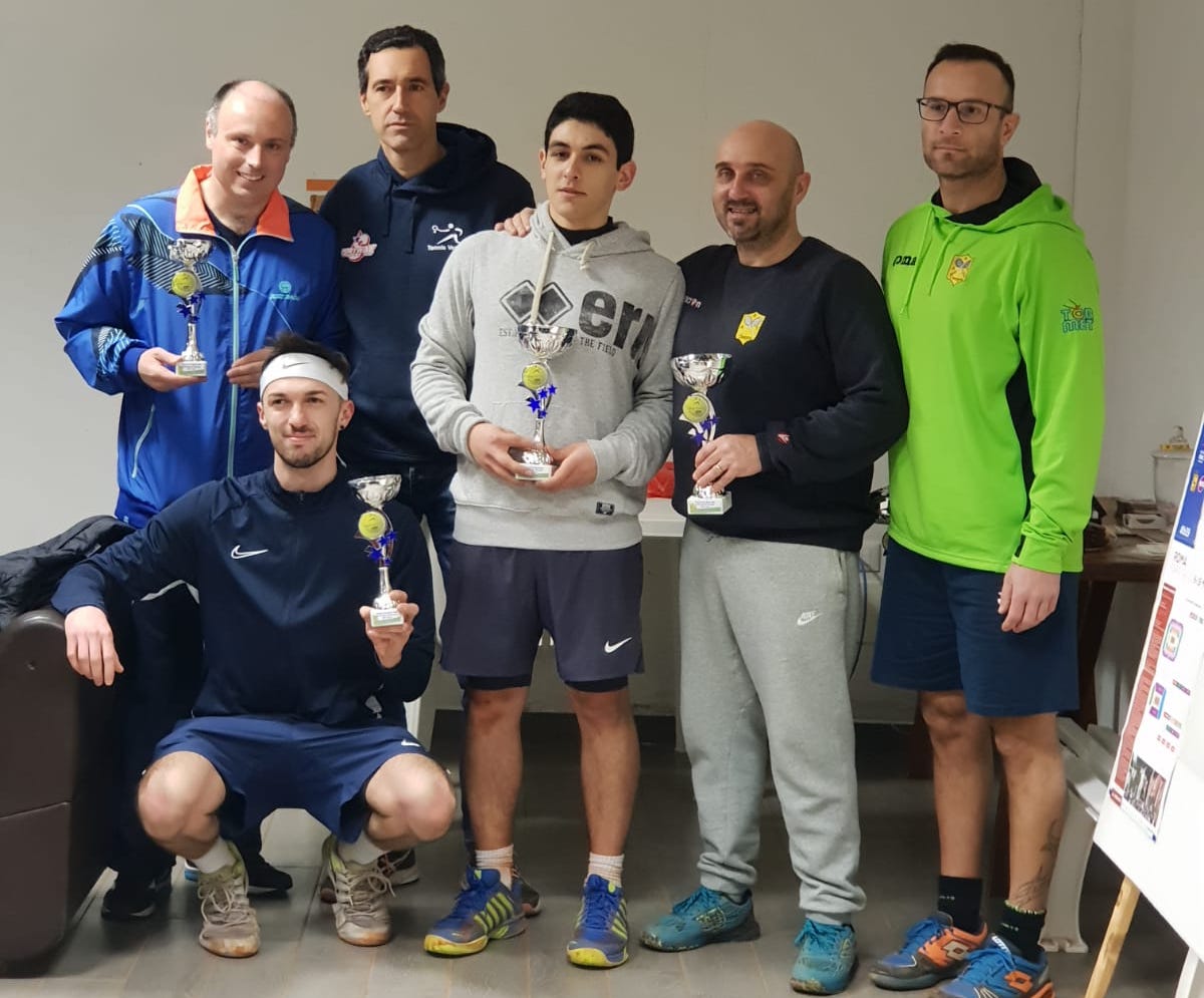 Tennis, i vincitori del torneo di Trobaso