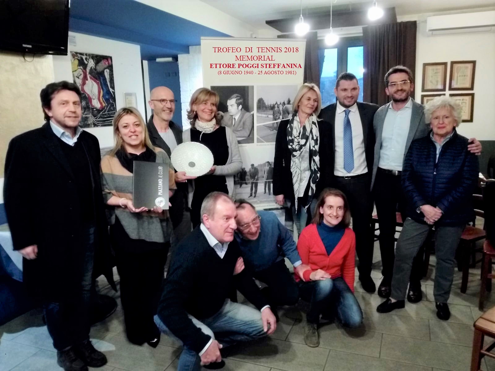 37° torneo di tennis “Memorial Ettore Poggi Steffanina”: riconoscimento alla “Carriera” a Marco Morotti