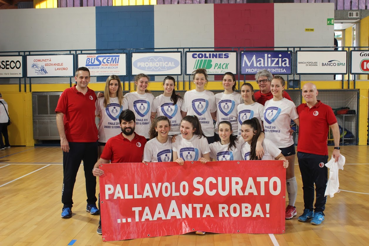 Pallavolo Scurato, terzo posto nella categoria Under 18 al PalaAgil di Trecate