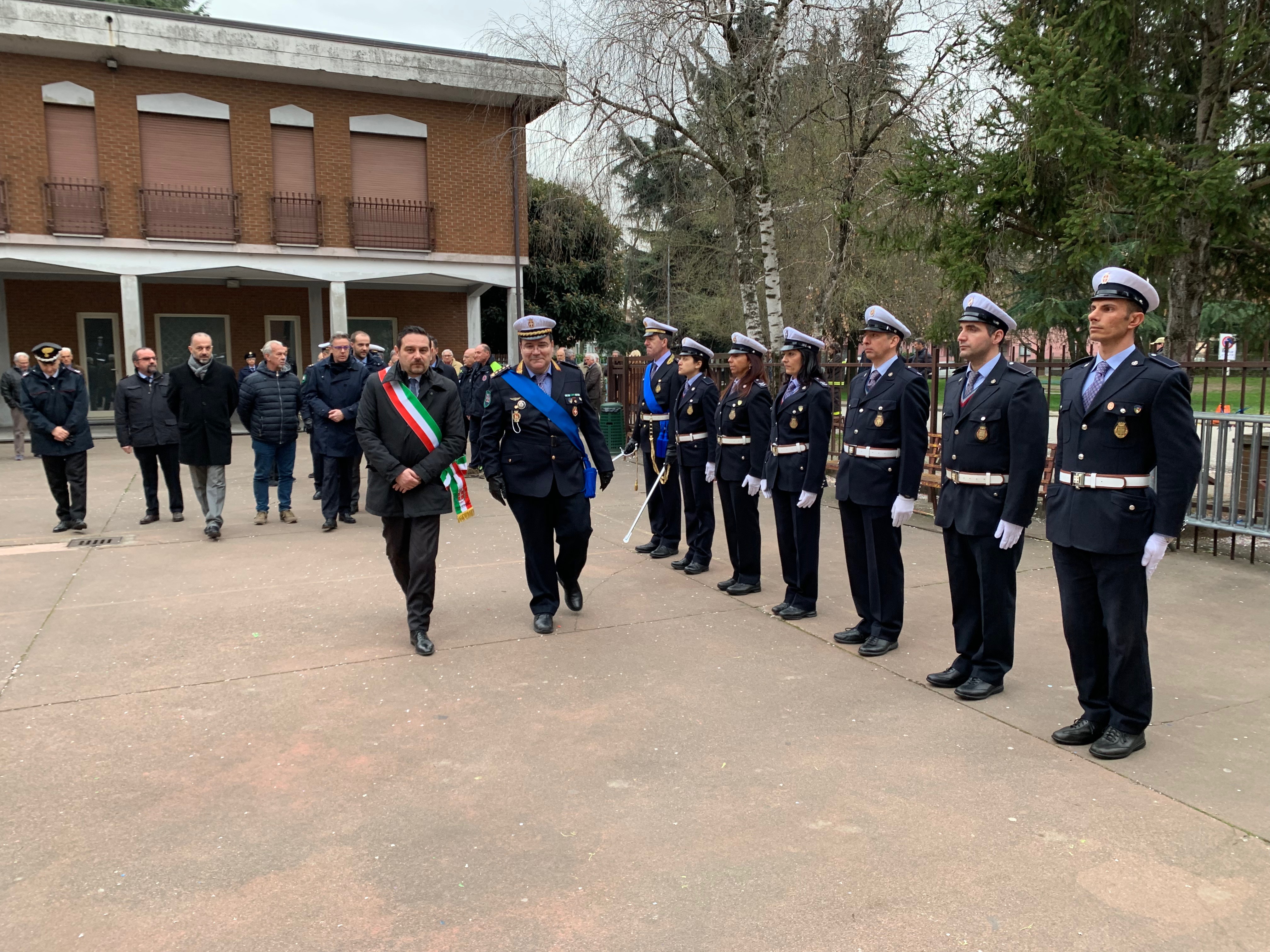 Corpo di Polizia Locale in festa per i 155 anni di fondazione (foto gallery)