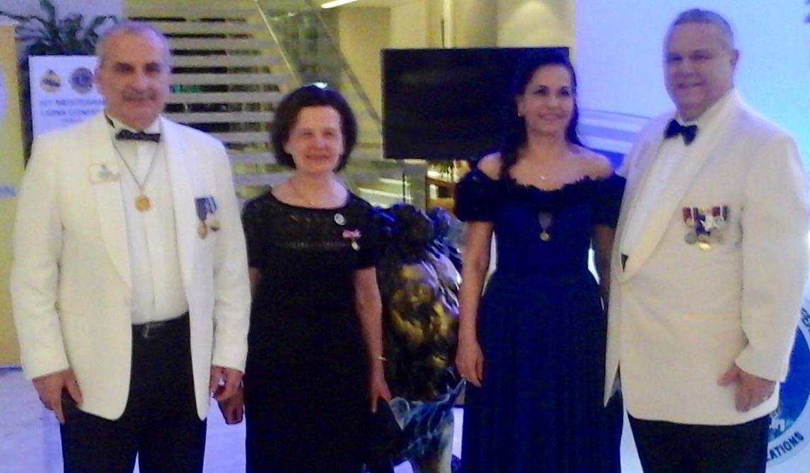 Rino Porini dal Vco a Beirut per la Conferenza Lions del Mediterraneo