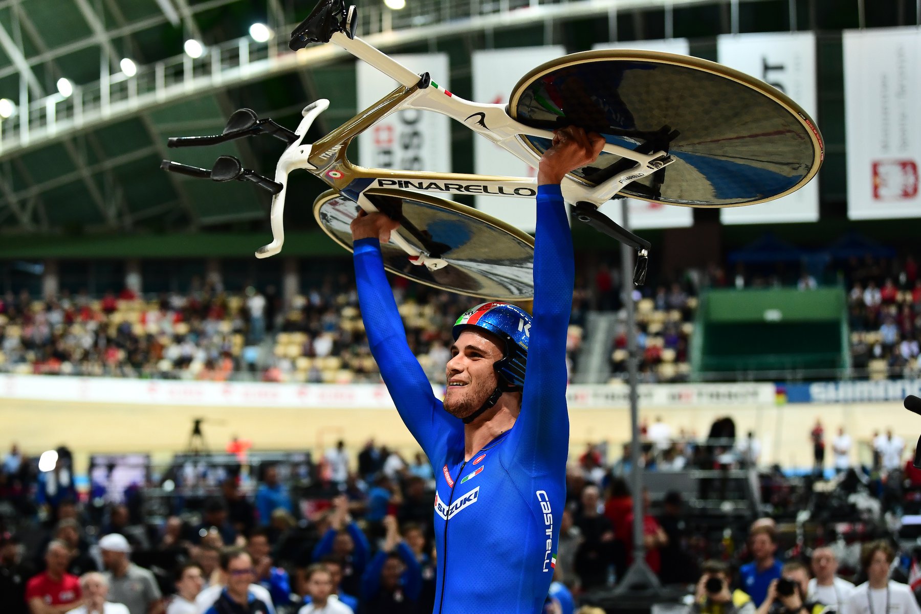 Filippo Ganna da Vignone, il tre volte campione del mondo