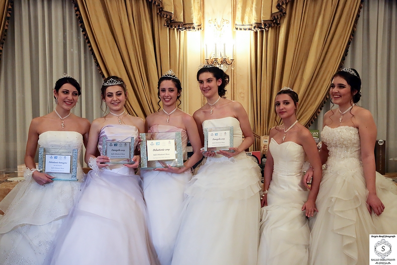 Le vincitrici del Ballo delle Debuttanti di Stresa