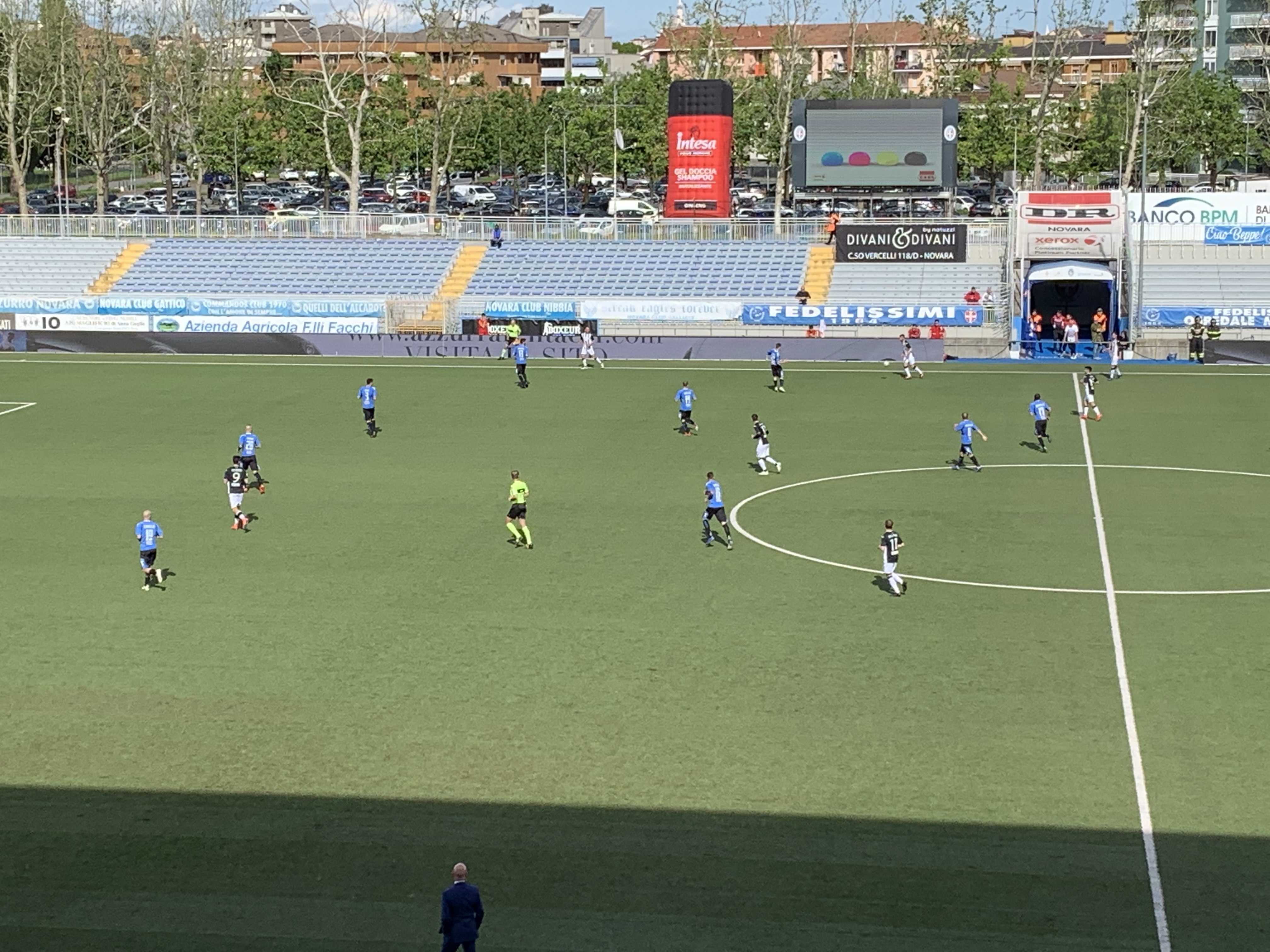 Il Novara calcio agguanta il Siena in pieno recupero, 2 a 2 il finale