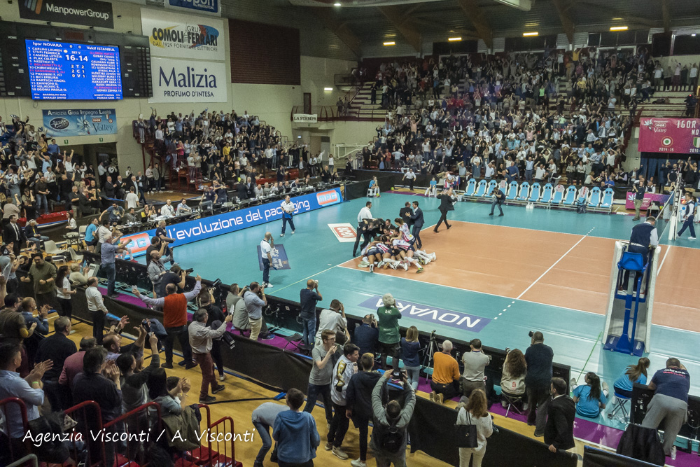 Igor Volley Novara in finale di Champions: superata al golden set Vikifbank Istanbul