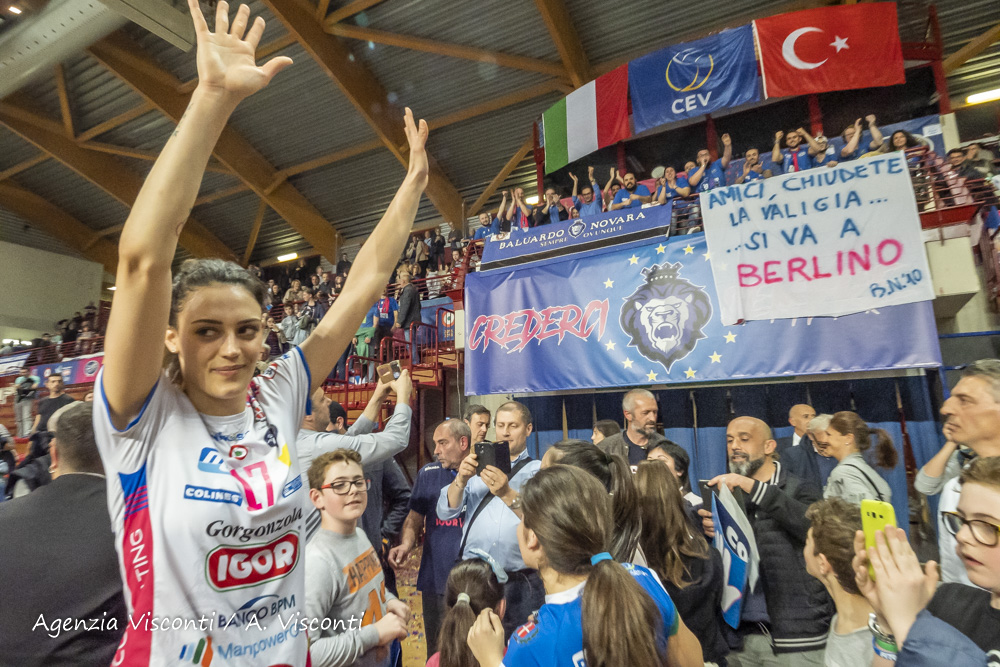 Igor Volley Novara in finale di Champions: superata al golden set Vikifbank Istanbul