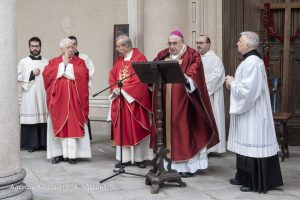 La Domenica delle Palme in Duomo a Novara con il Vescovo Franco Giulio Brambilla